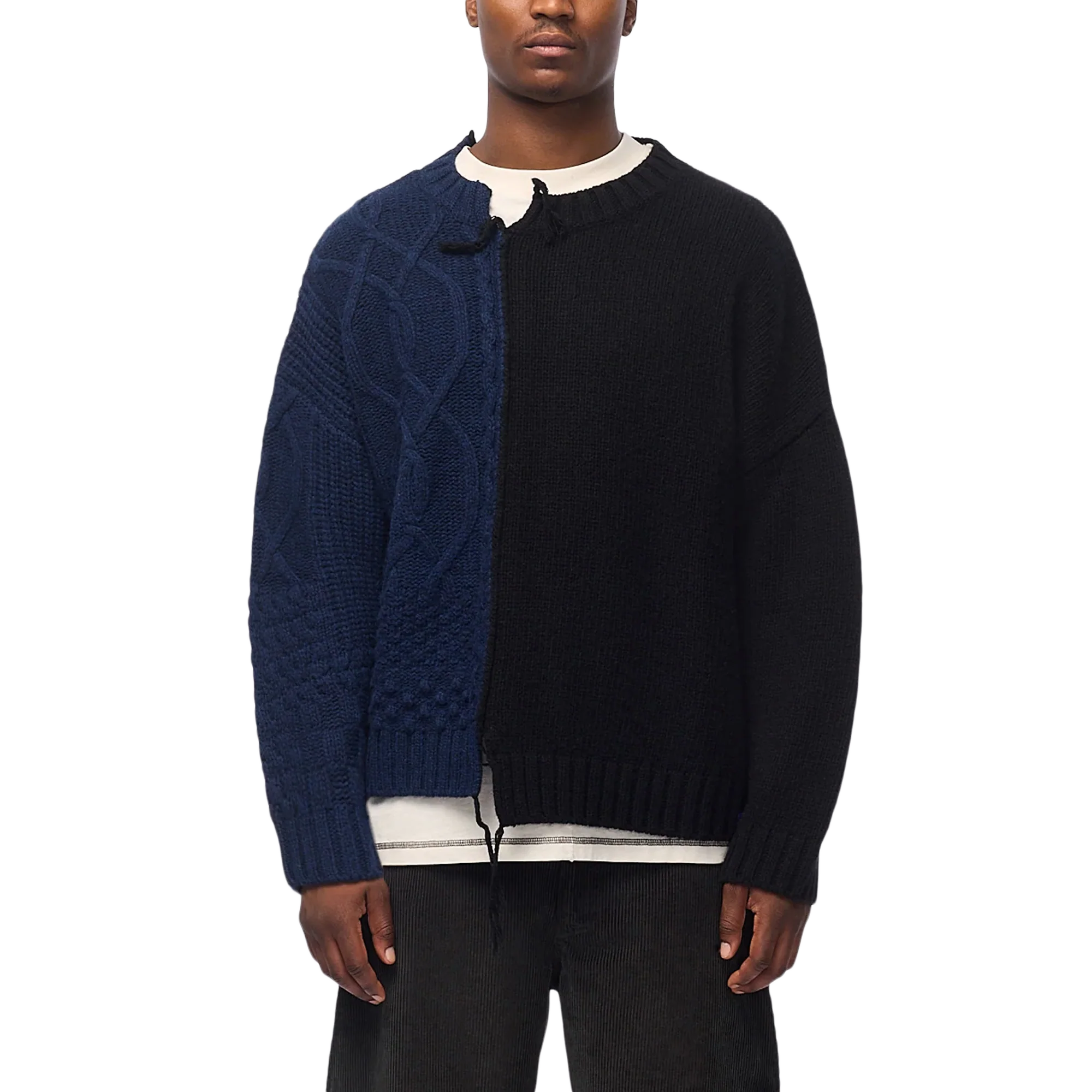 A-COLD-WALL* Ruptured Knit Black Oynx - Image 2