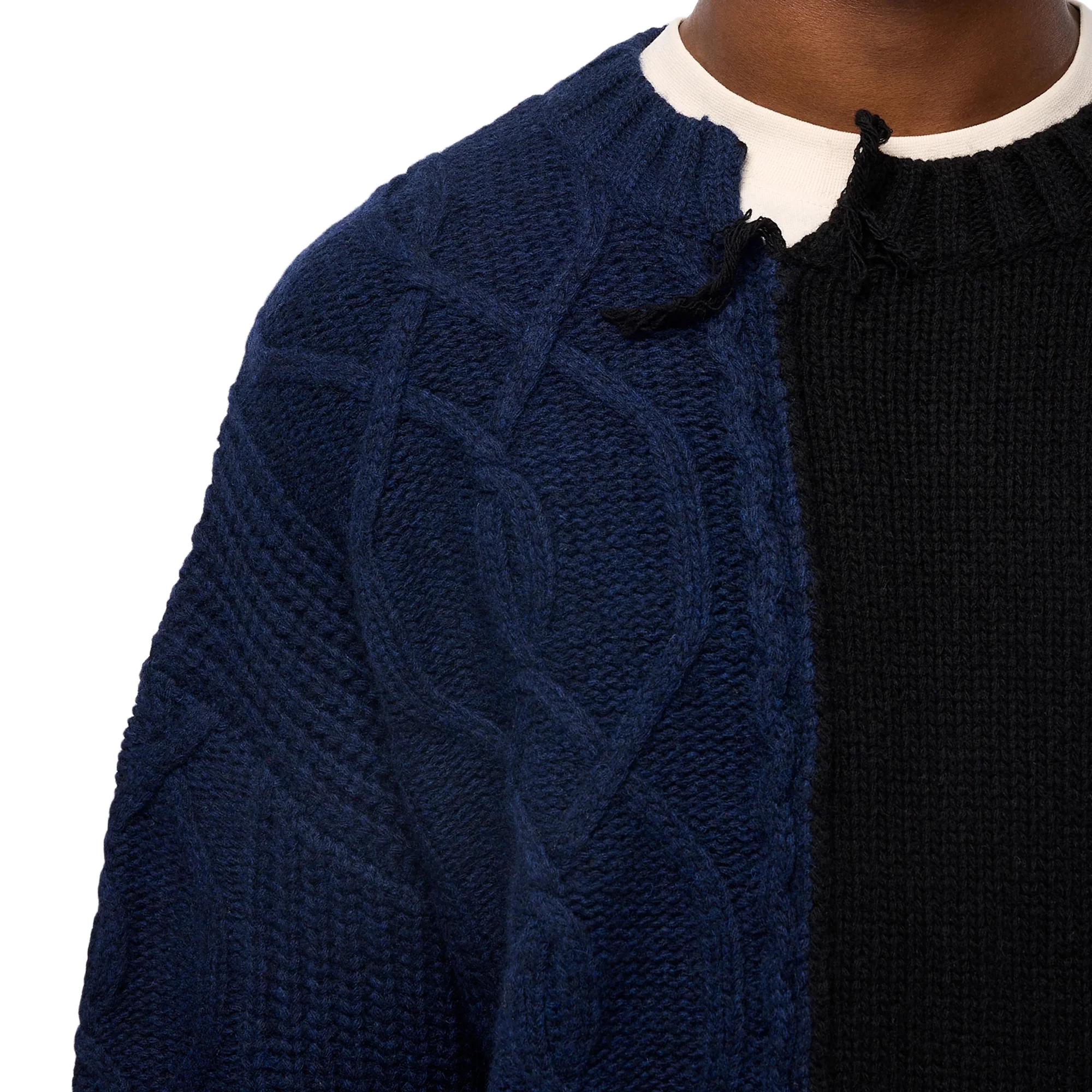A-COLD-WALL* Ruptured Knit Black Oynx - Image 3
