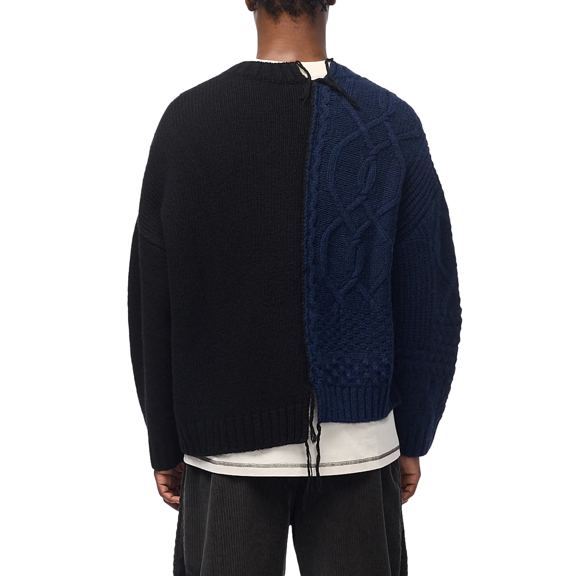 A-COLD-WALL* Ruptured Knit Black Oynx - Image 4