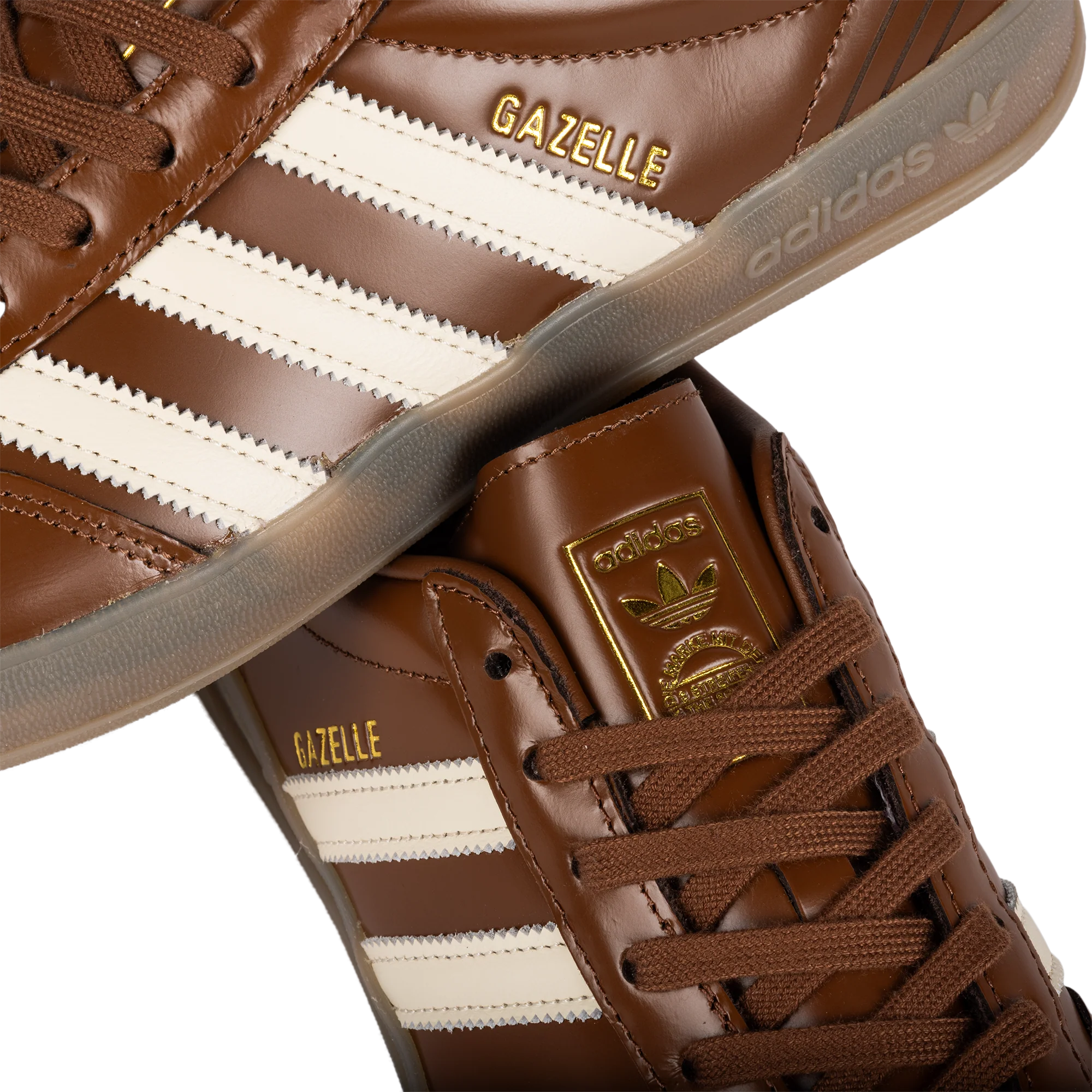Adidas Gazelle Indoor Prebrn/Wonwhi/Gum5 IH9680 - Image 2