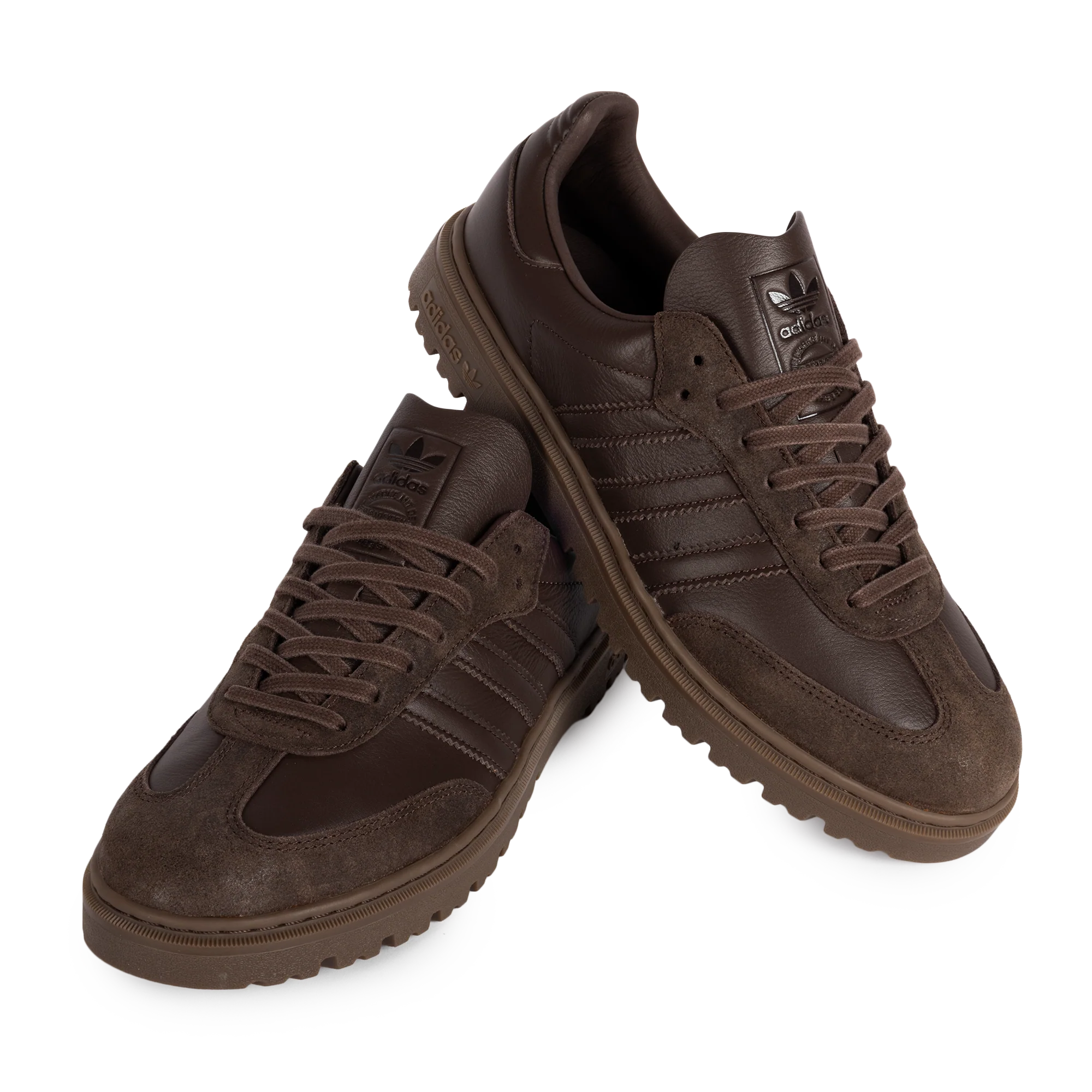 adidas Samba LX Freizeit Brown/Brown/Gum5 HQ9251 - Image 3