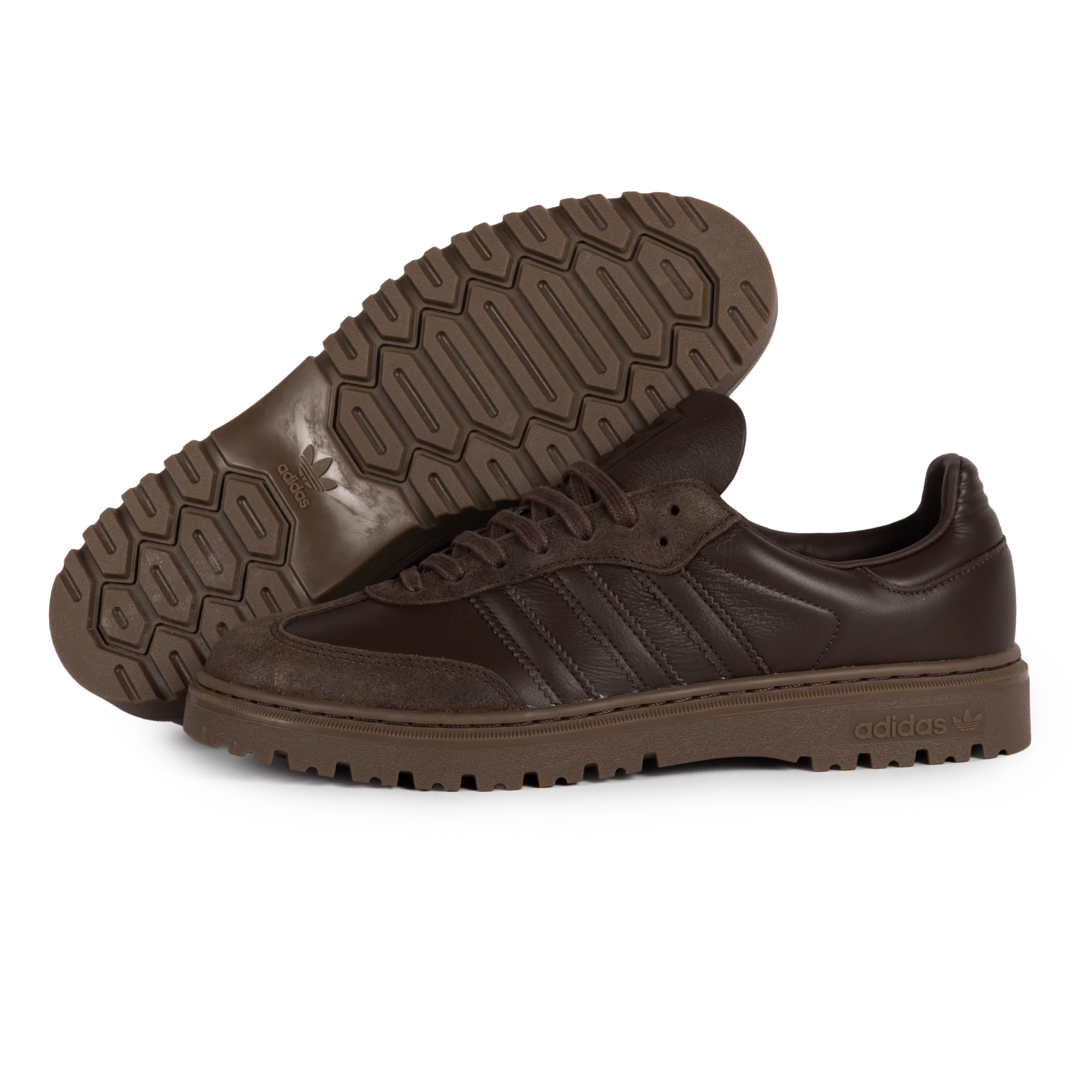 adidas Samba LX Freizeit Brown/Brown/Gum5 HQ9251 - Image 6