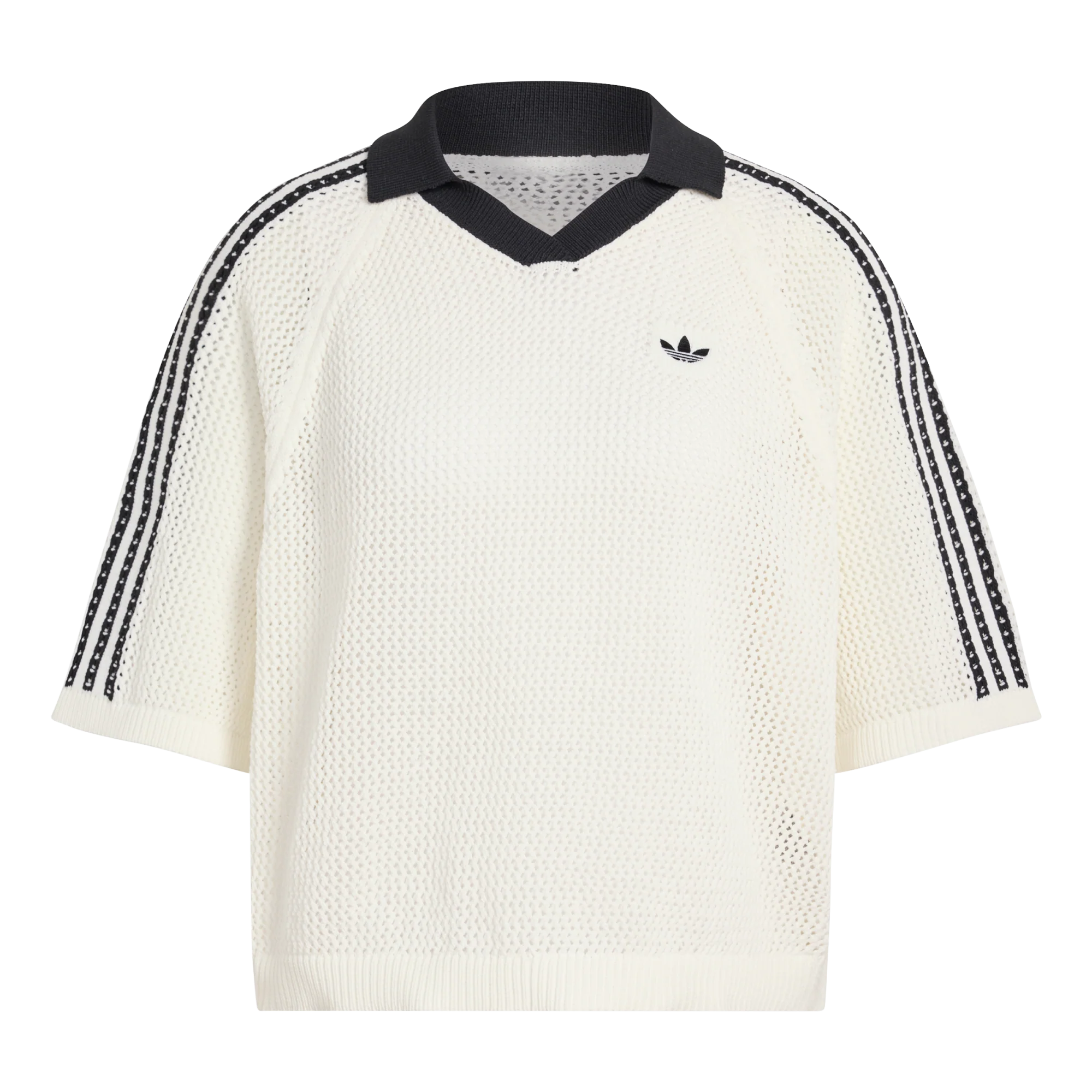 Adidas Women's Crochet Polo Owhite KC6490
