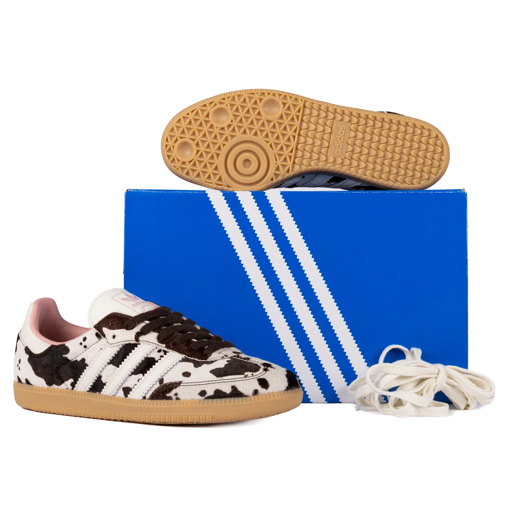 adidas Women's Samba OG W Dbrown/Owhite/Gum3 JR1256 - Image 9