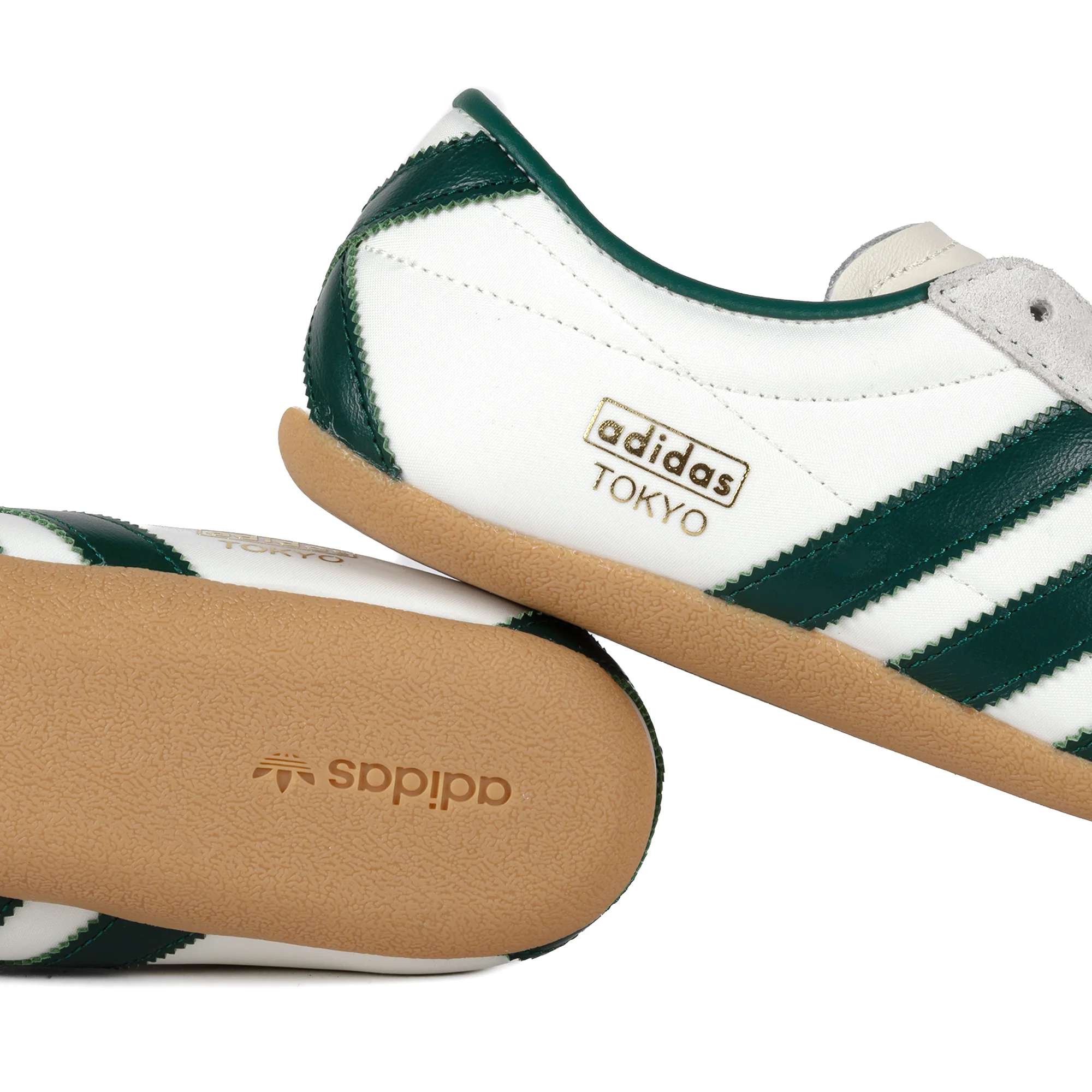 adidas Women's Tokyo Owhite/Cgreen/Goldmt JP9705 - Image 3