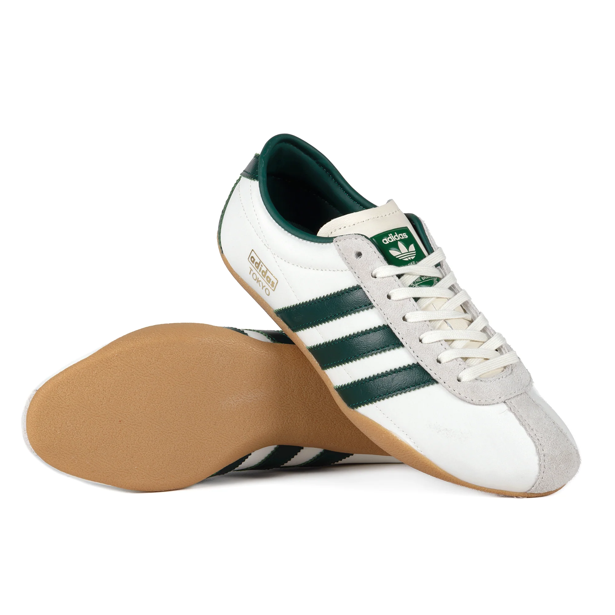 adidas Women's Tokyo Owhite/Cgreen/Goldmt JP9705 - Image 5