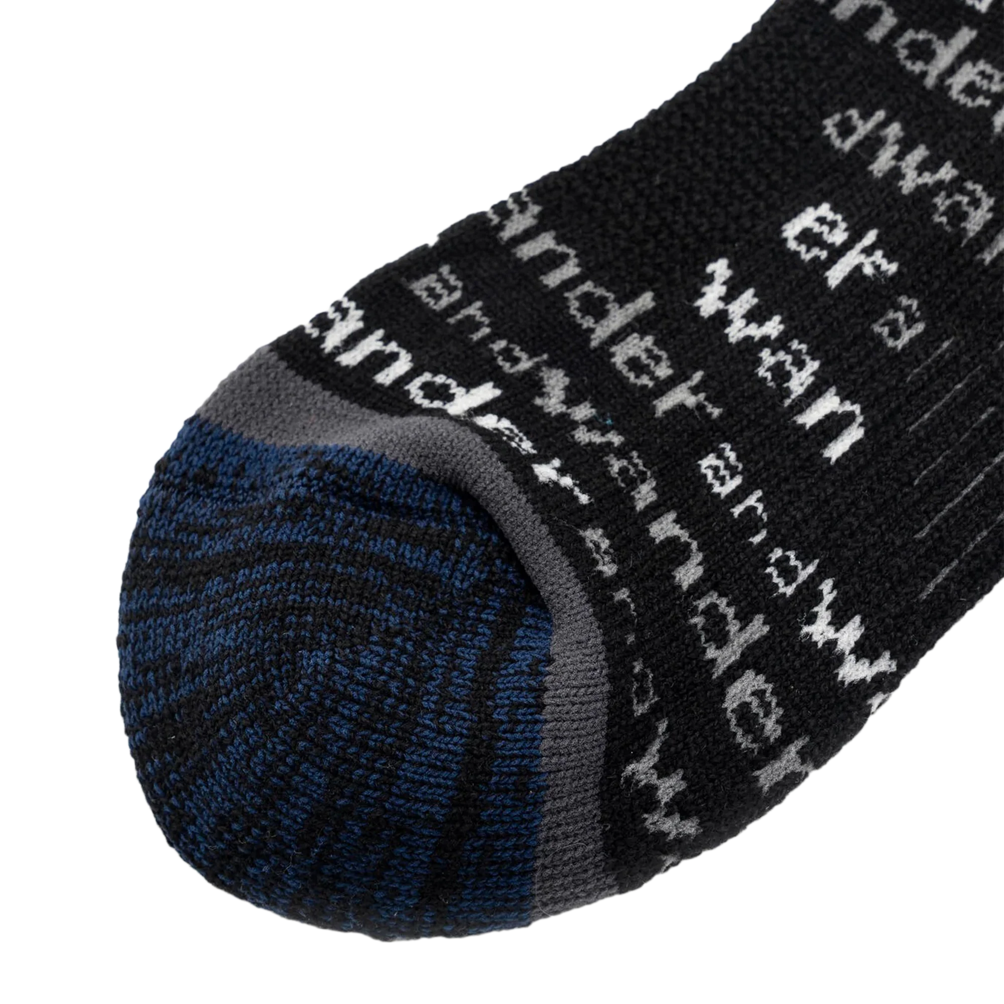 and wander Wool Socks Black - Image 3