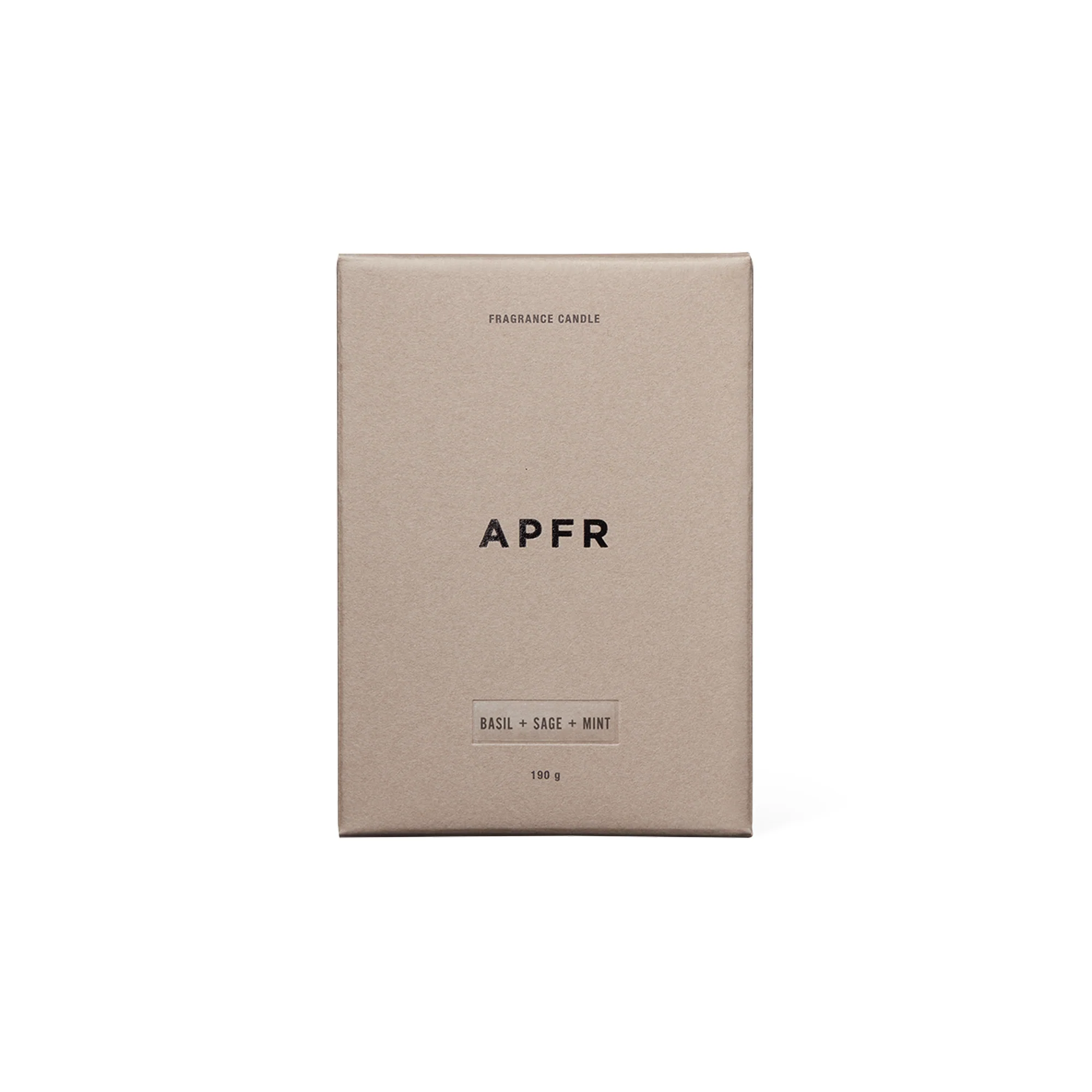 APFR Fragrance Candle "Basil + Sage + Mint" - Image 3