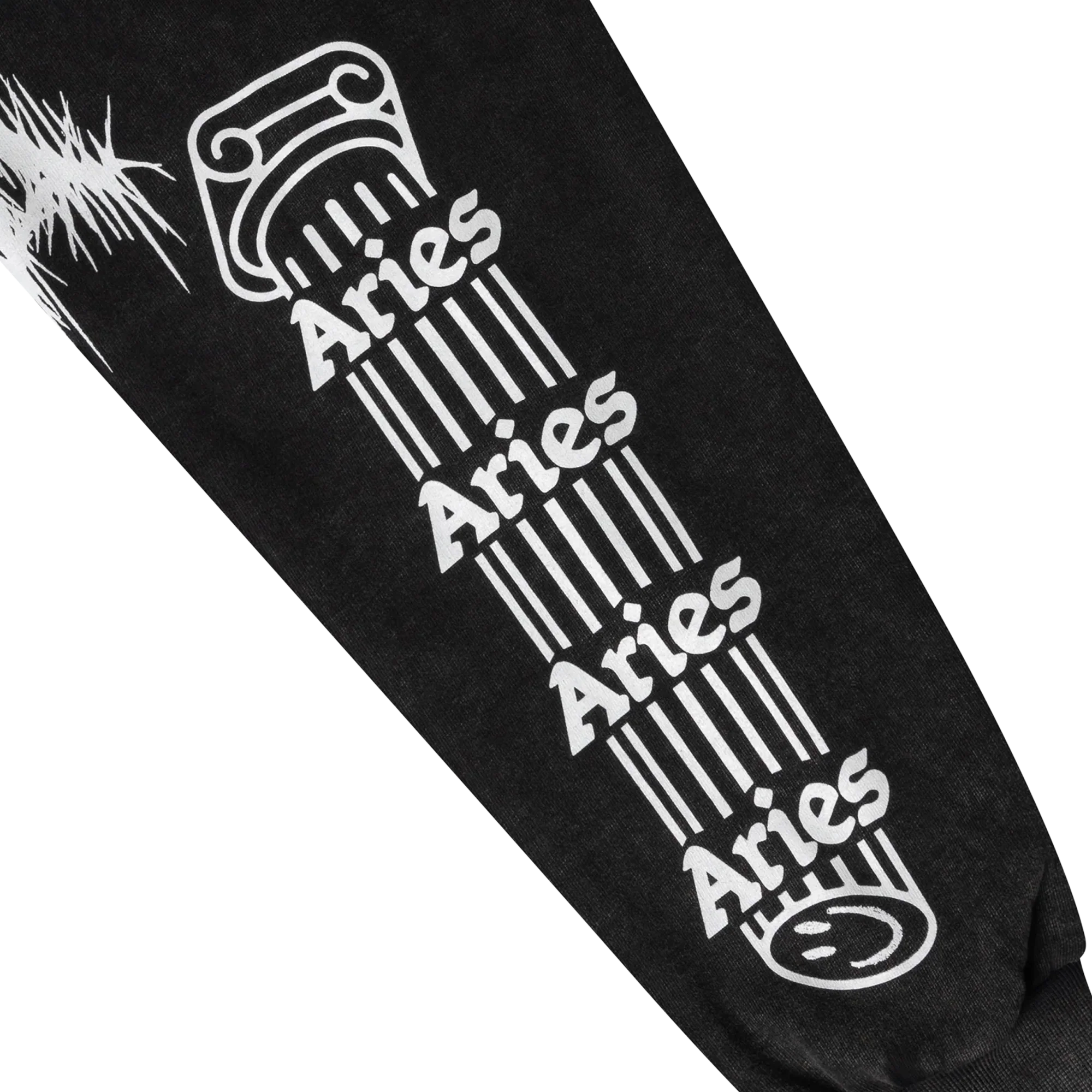 Aries Aged Overlord Sweatshirt Black - Image 3