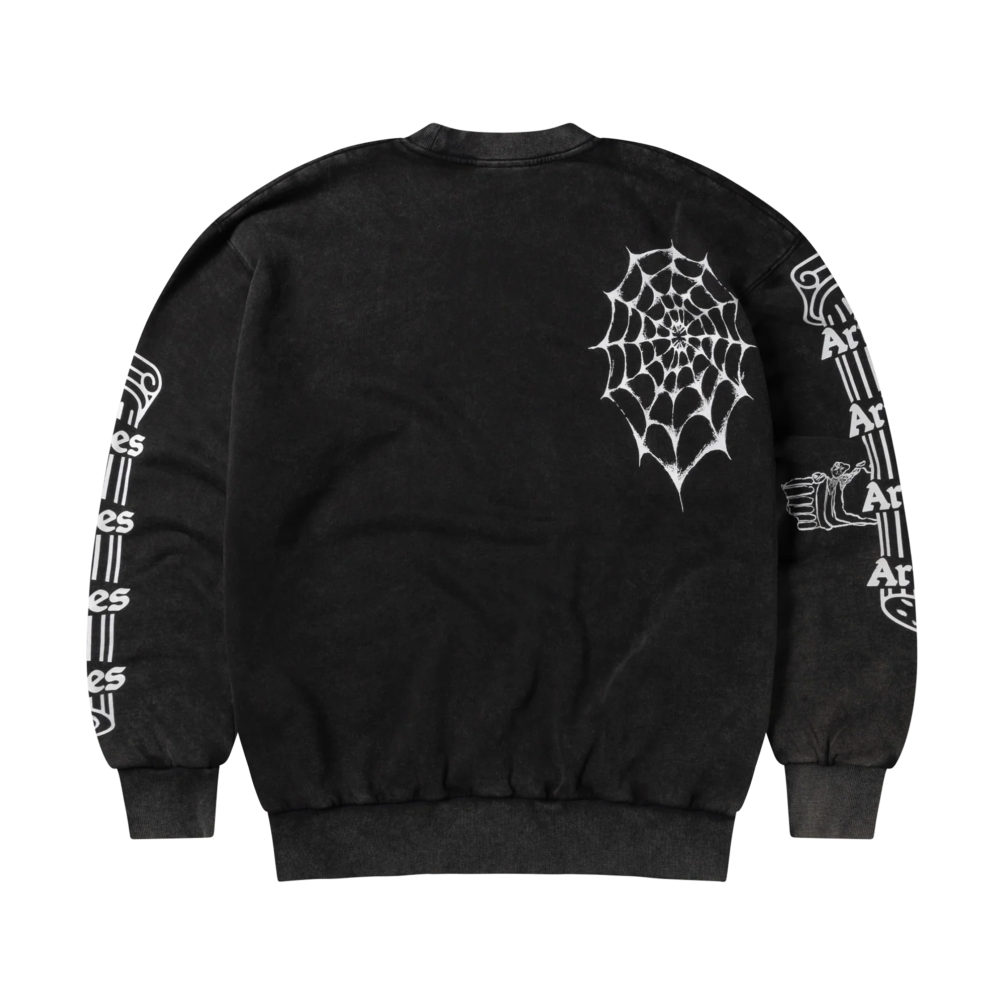 Aries Aged Overlord Sweatshirt Black - Image 4