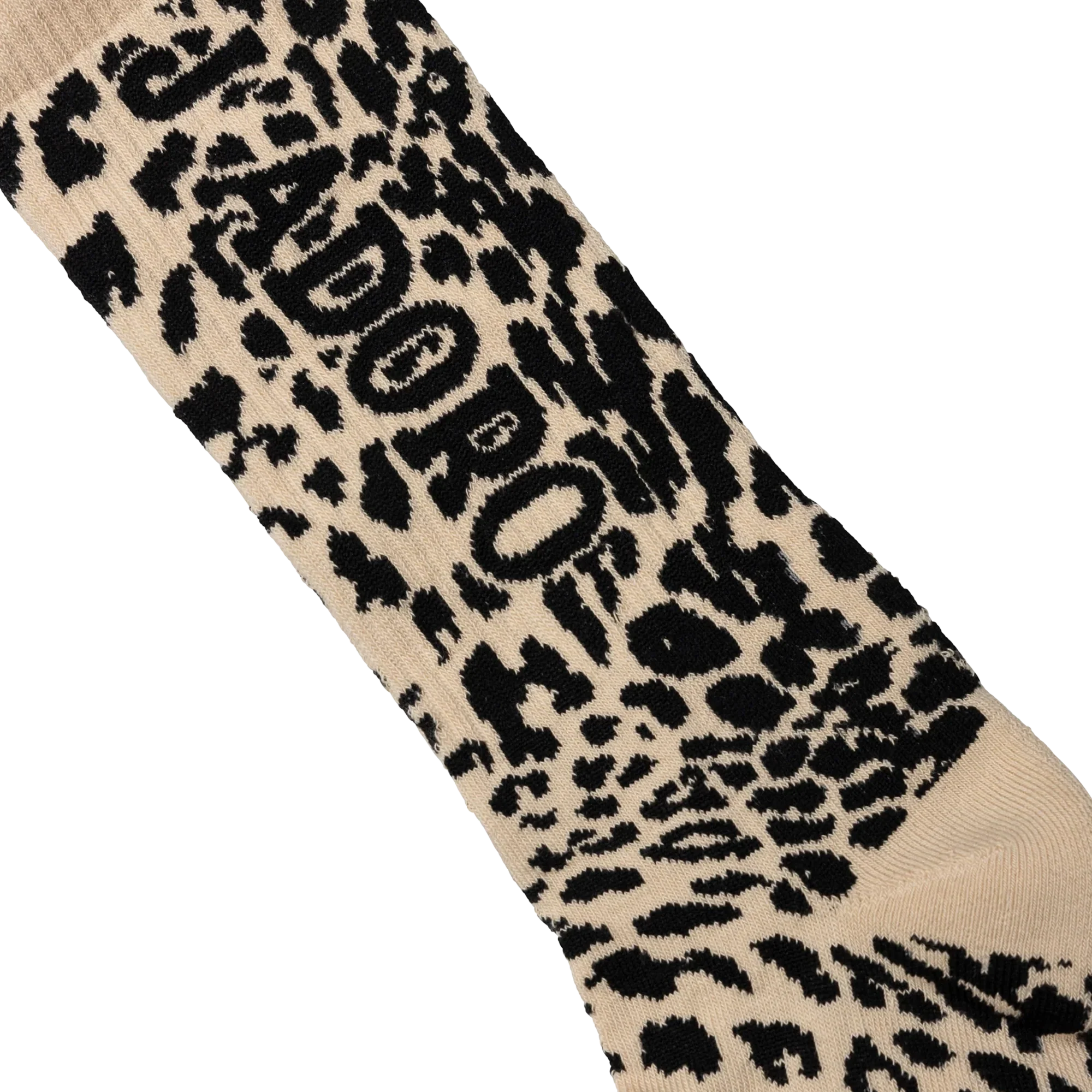 Aries J'Adoro Aries Leopard Sock Beige - Image 2