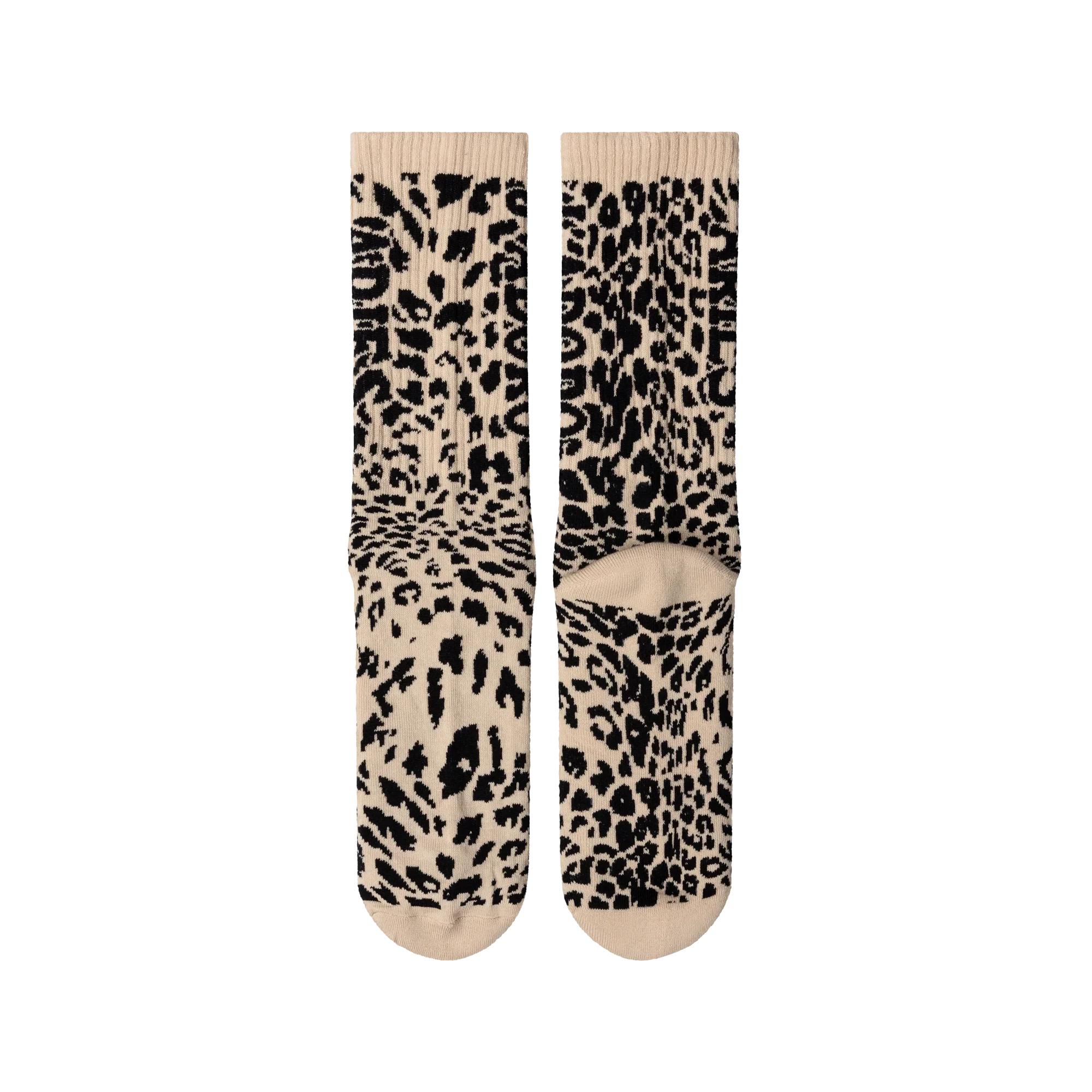 Aries J'Adoro Aries Leopard Sock Beige - Image 4