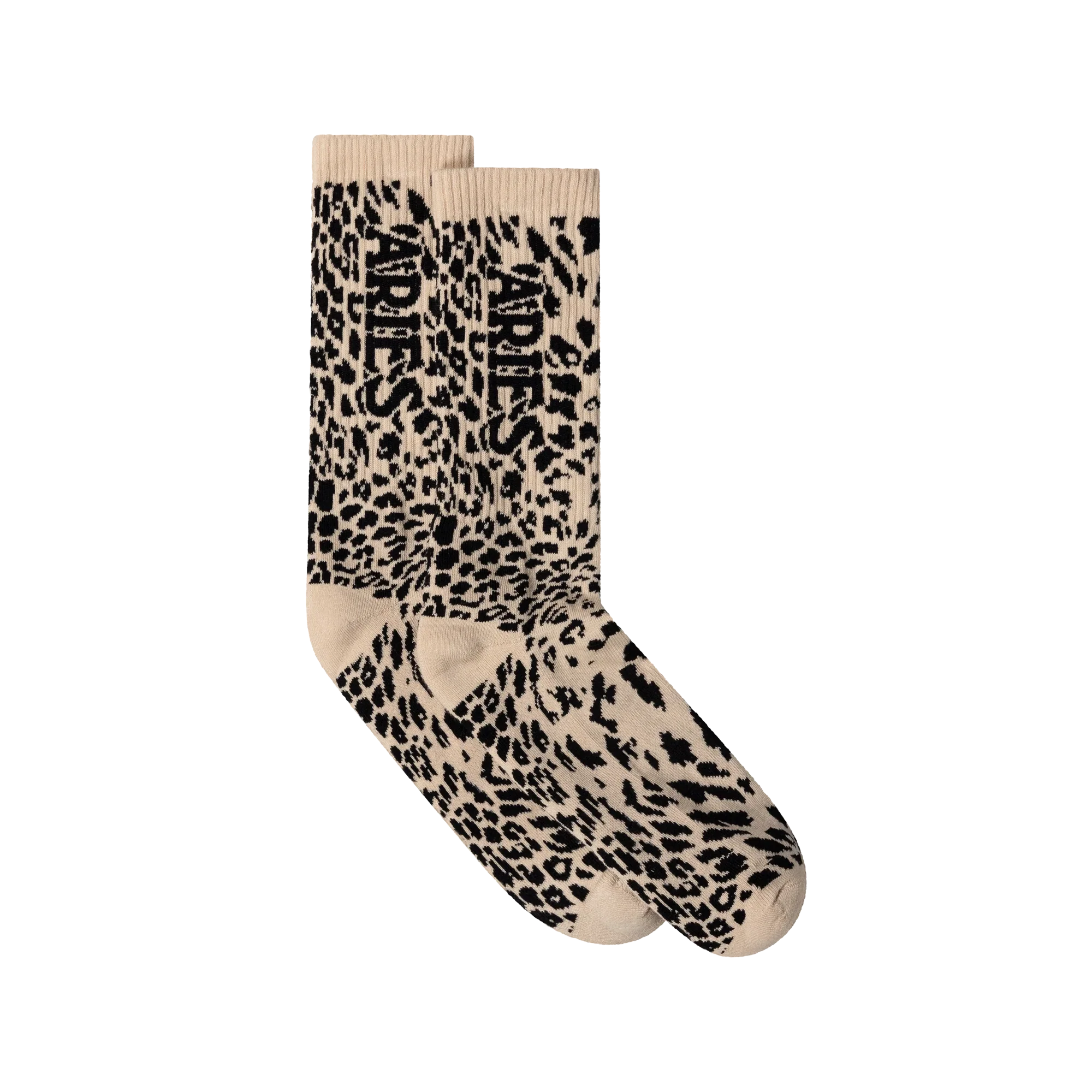 Aries J'Adoro Aries Leopard Sock Beige - Image 5