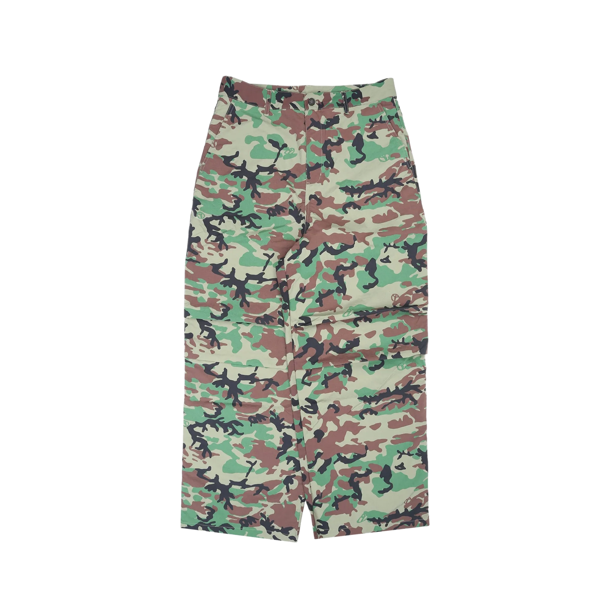 Babylon Ripstop Camo Pants Ghillie Camo Green