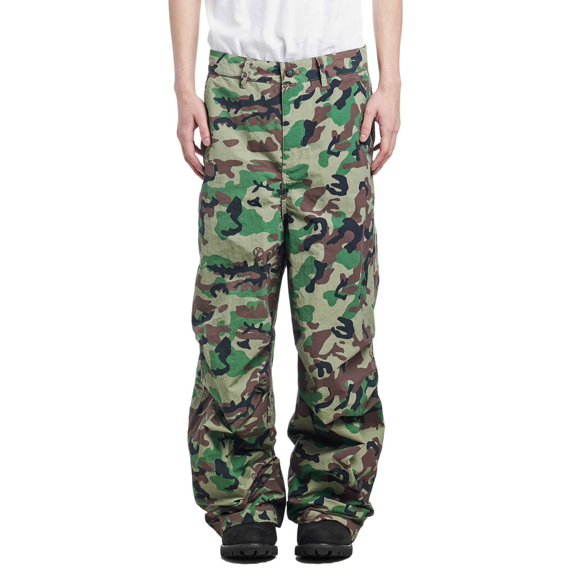 Babylon Ripstop Camo Pants Ghillie Camo Green - Image 3