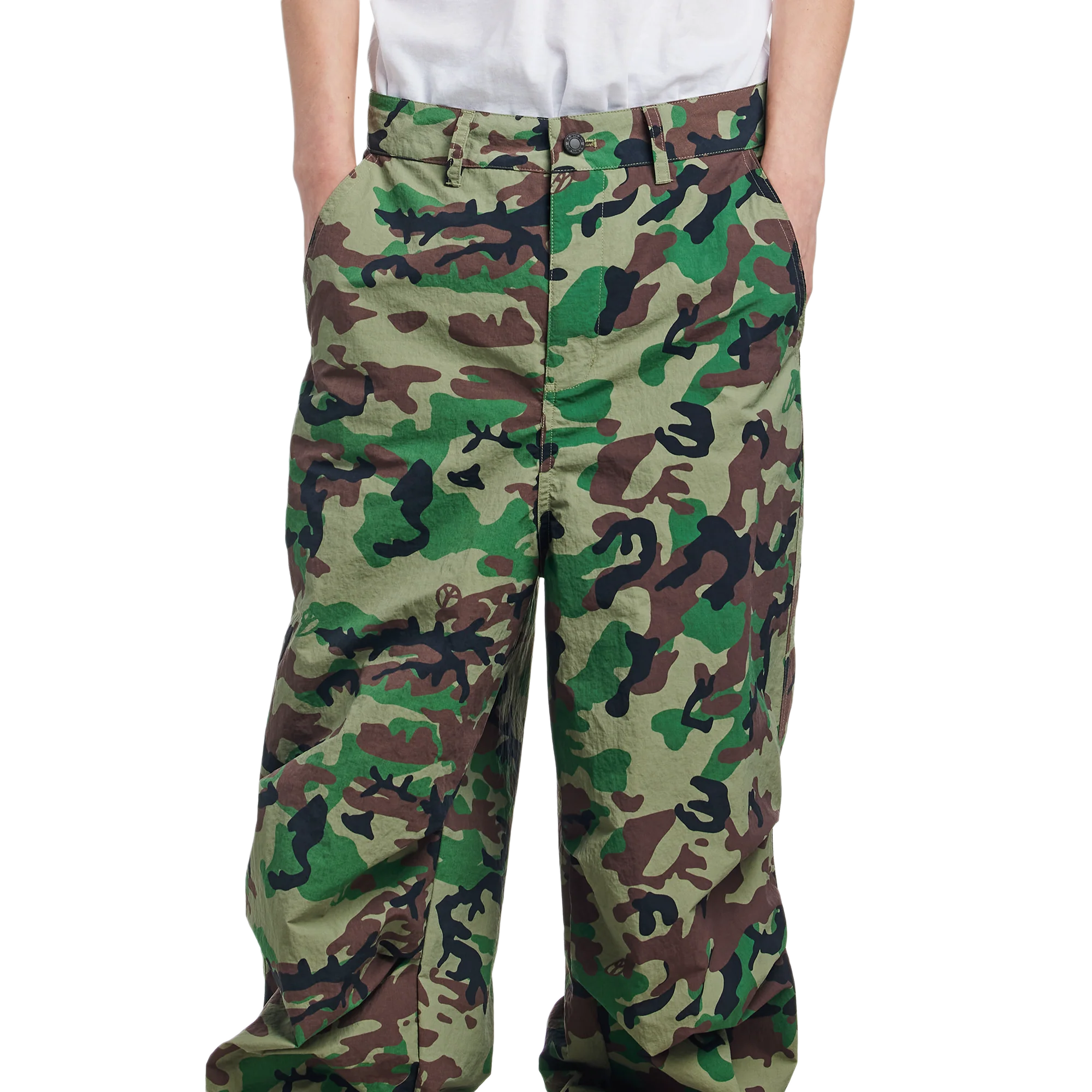Babylon Ripstop Camo Pants Ghillie Camo Green - Image 5