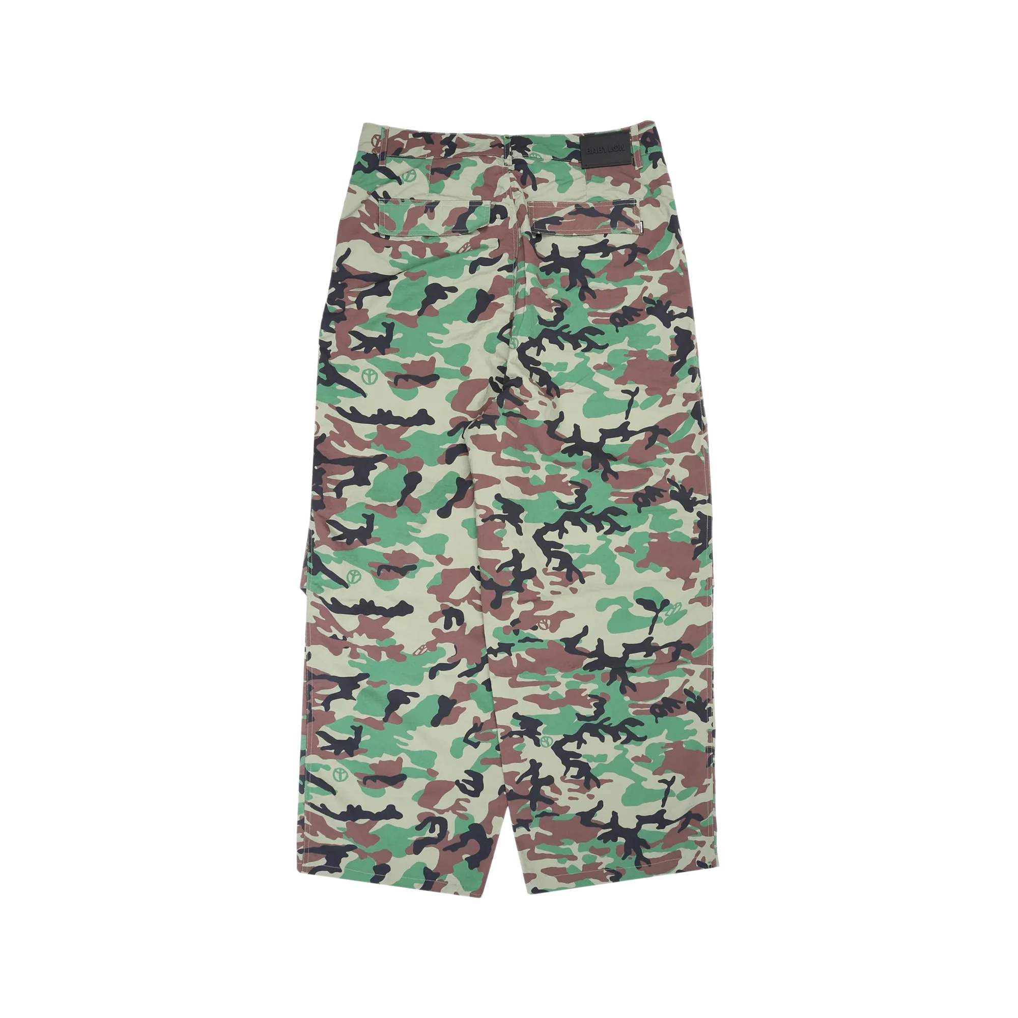 Babylon Ripstop Camo Pants Ghillie Camo Green - Image 7