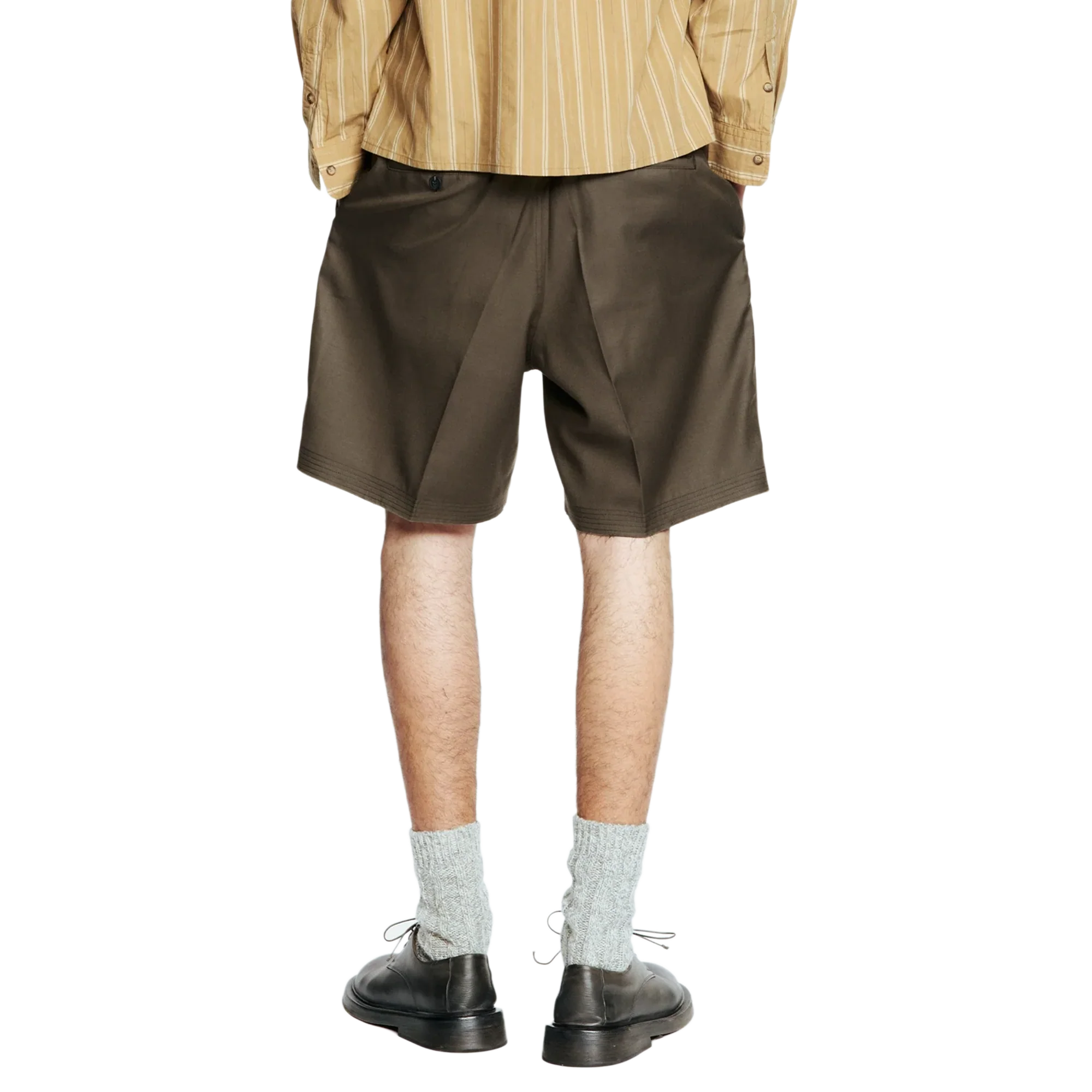 Beach Brains Cut Short Taupe - Image 4