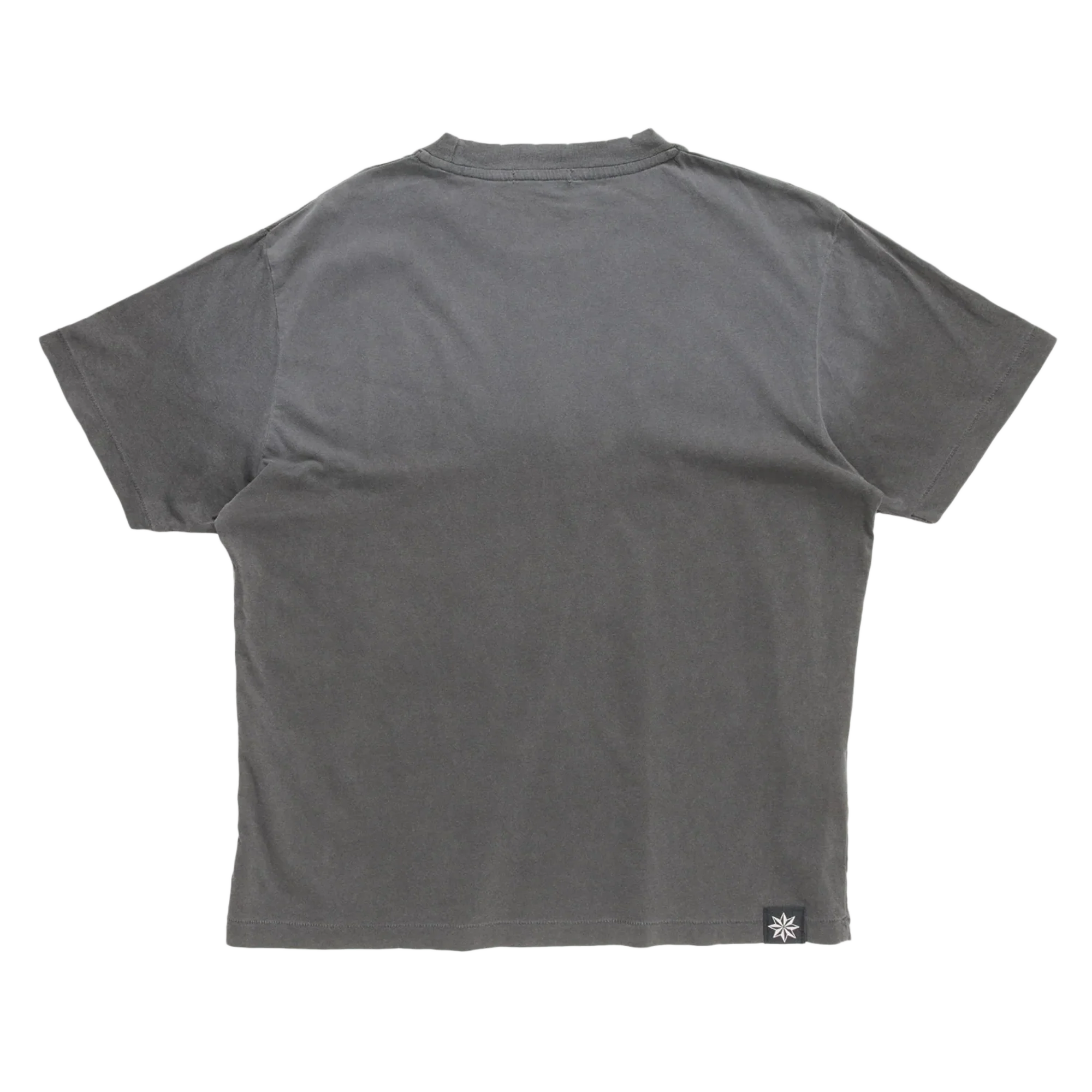 Beach Brains Faded T-Shirt Sun Faded Black - Image 2