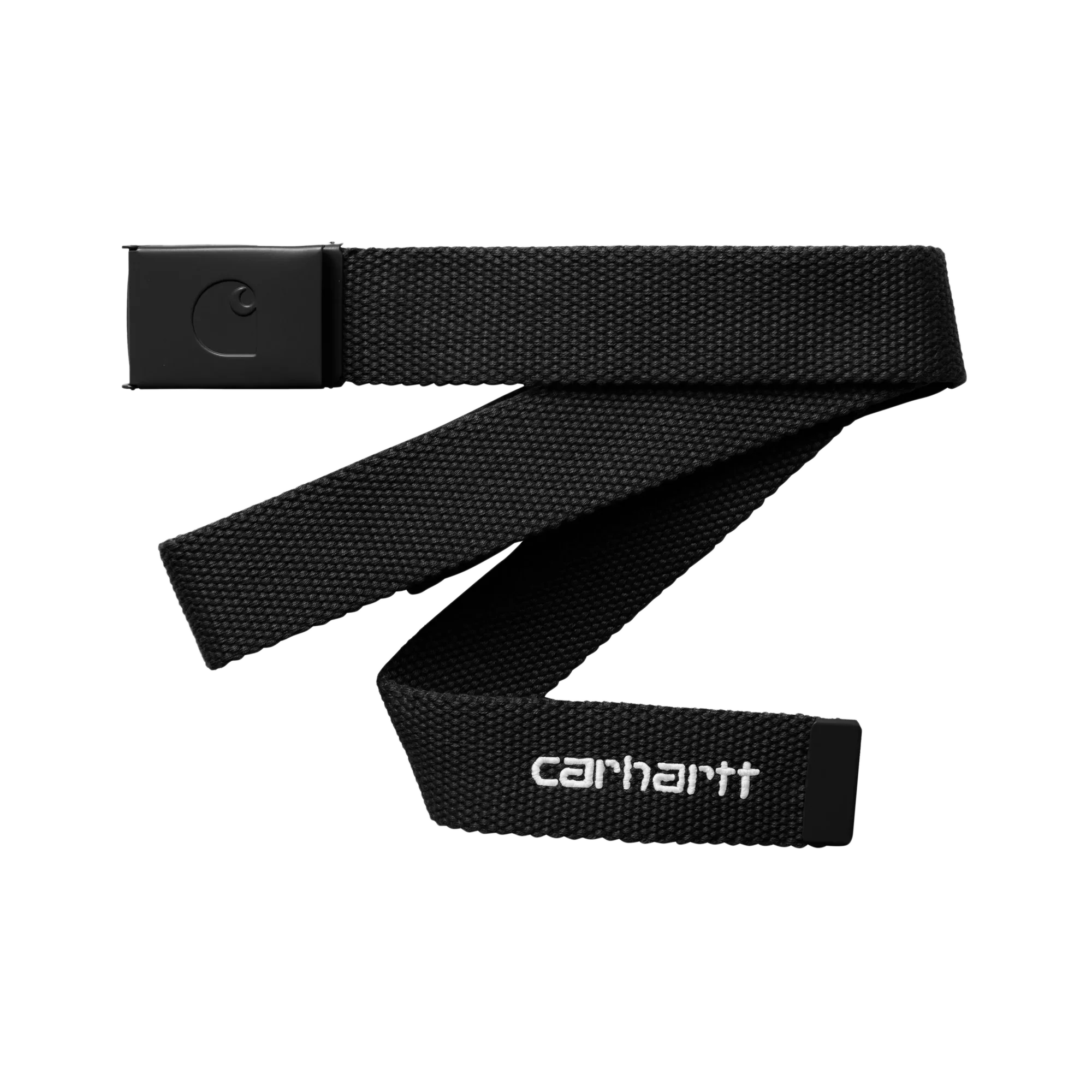 Carhartt WIP C-Logo Belt Tonal Black/White