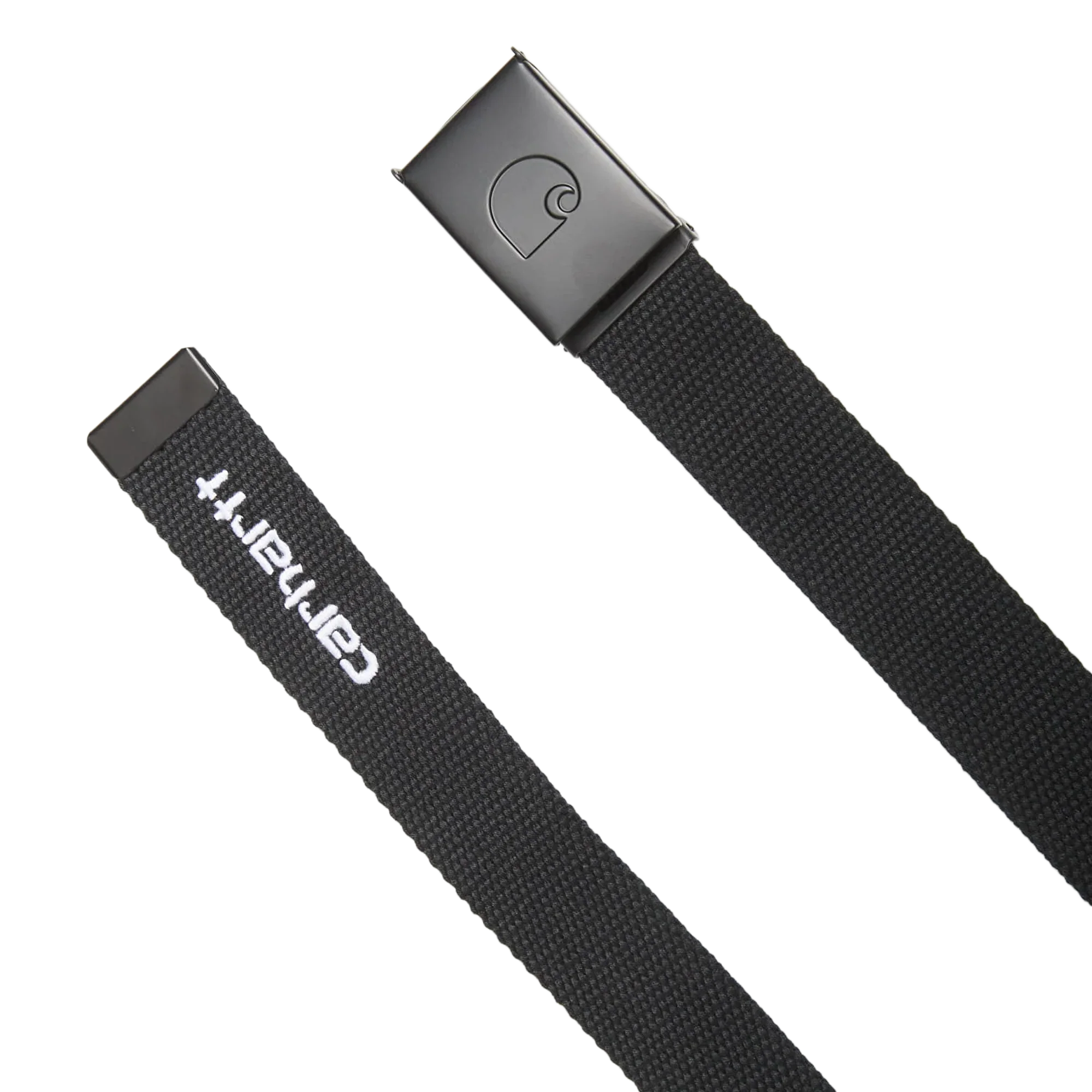 Carhartt WIP C-Logo Belt Tonal Black/White - Image 2