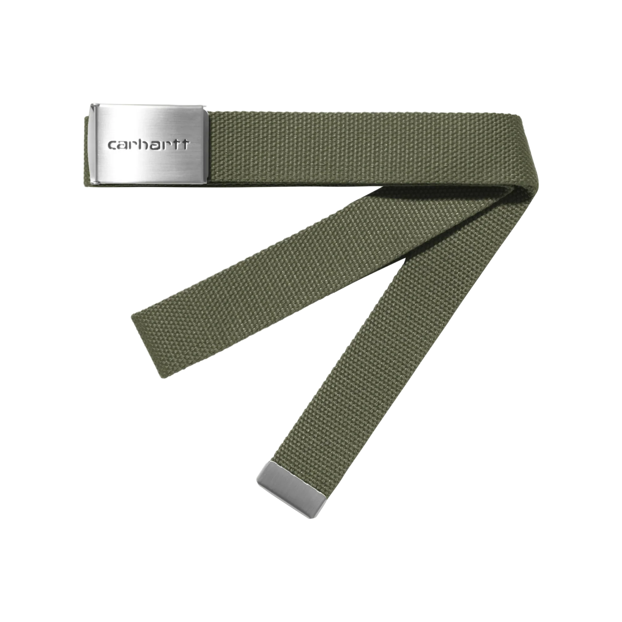 Carhartt WIP Clip Belt Chrome Leaf