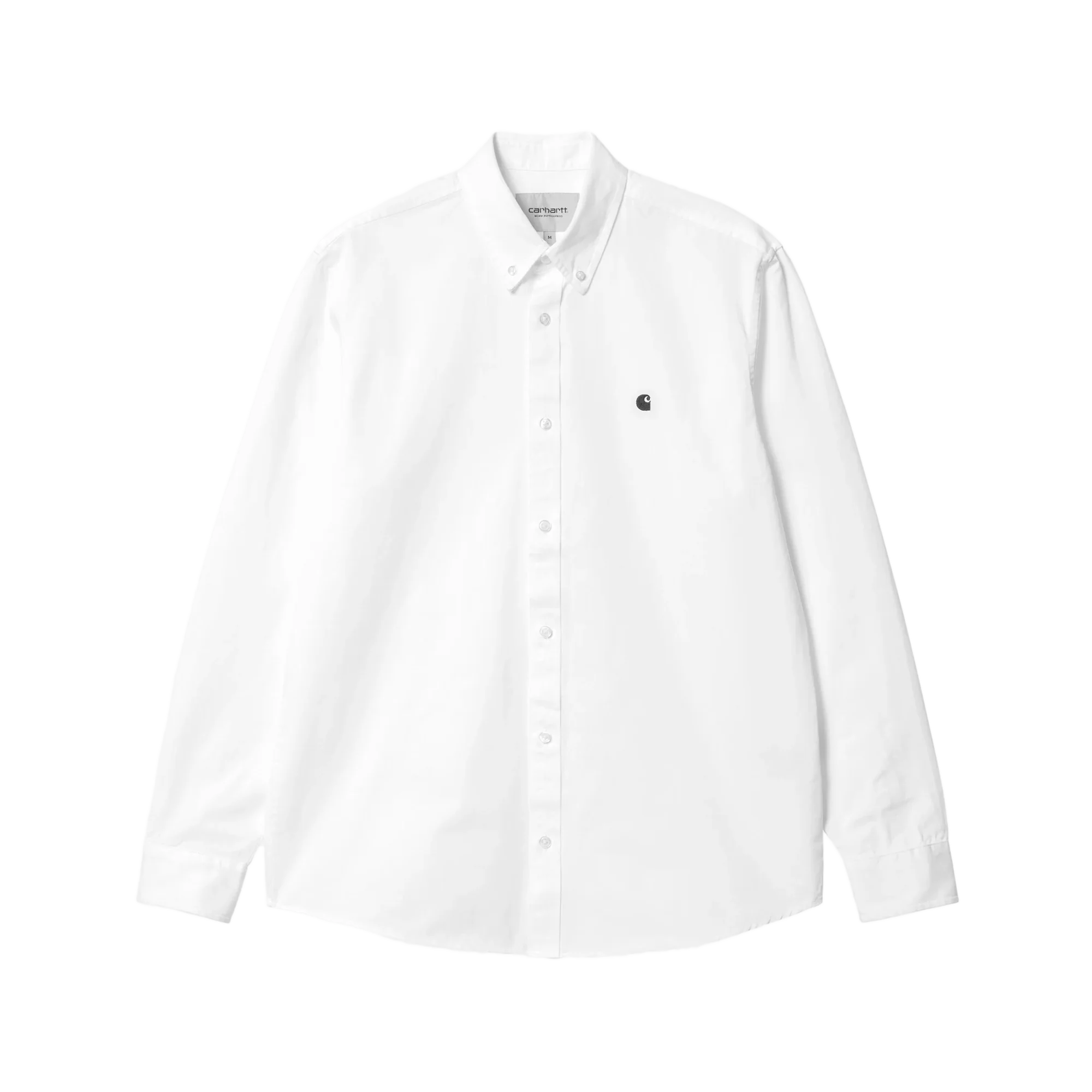 Carhartt WIP L/S Madison Shirt White/Black