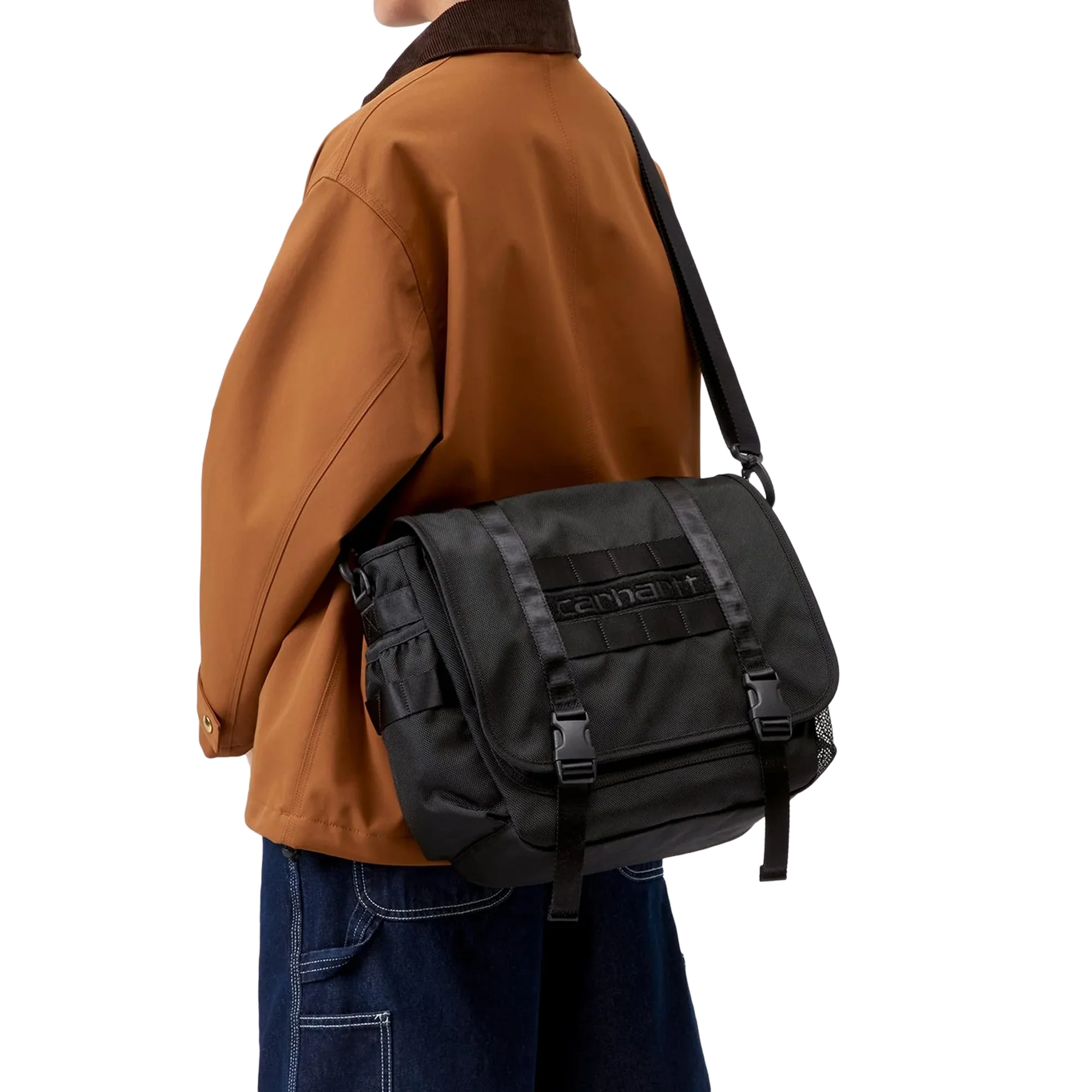 Carhartt WIP Prescott Shoulder Bag Black - Image 2
