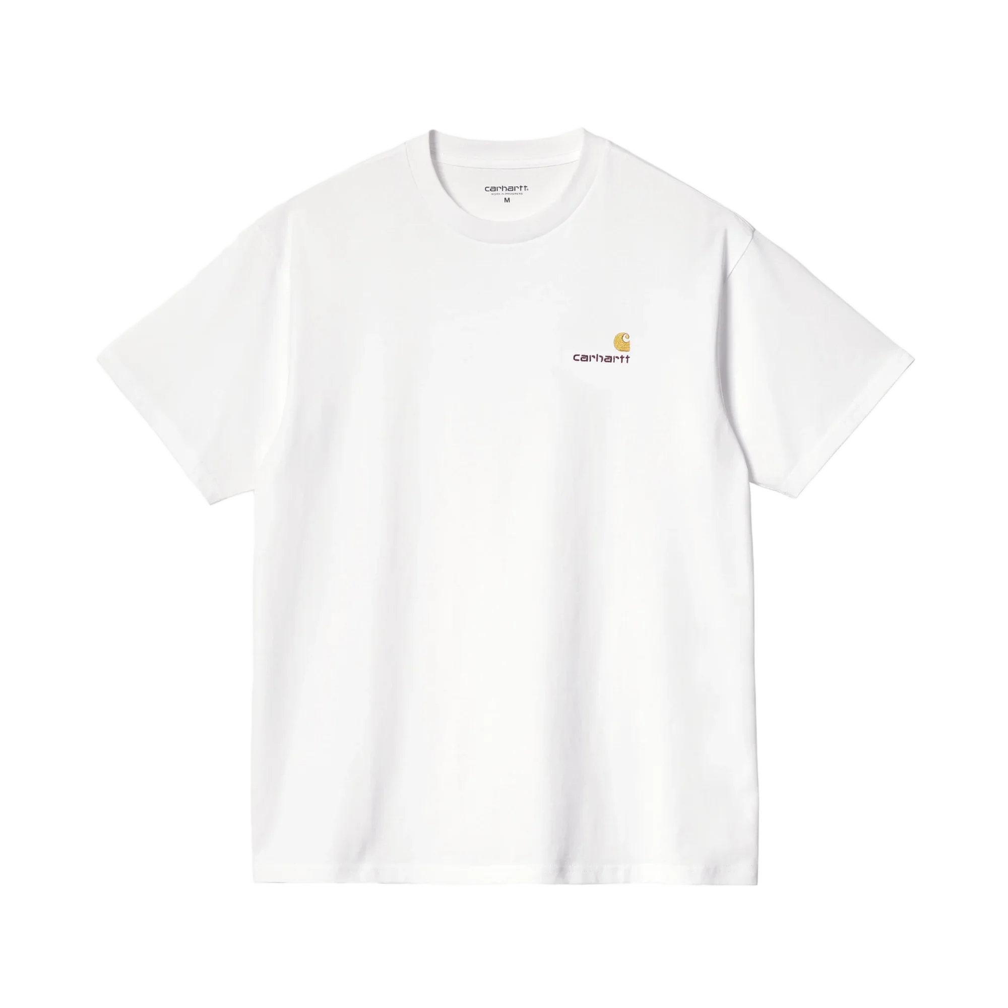 Carhartt WIP S/S American Script T-Shirt White