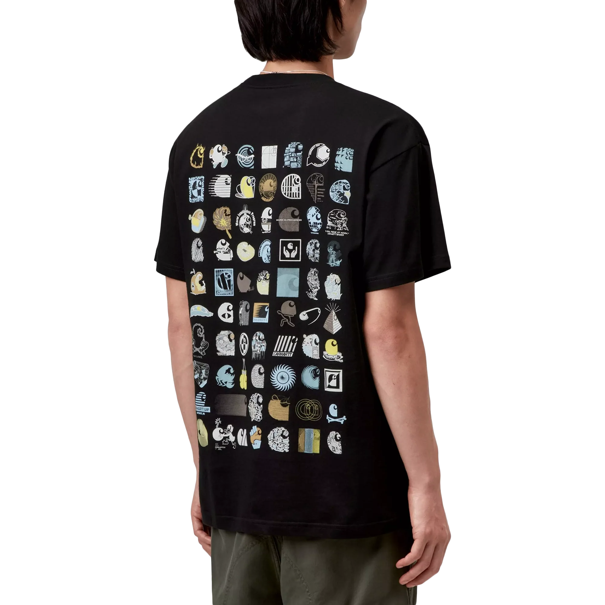 Carhartt WIP S/S C Logo Archive T-Shirt Black - Image 2