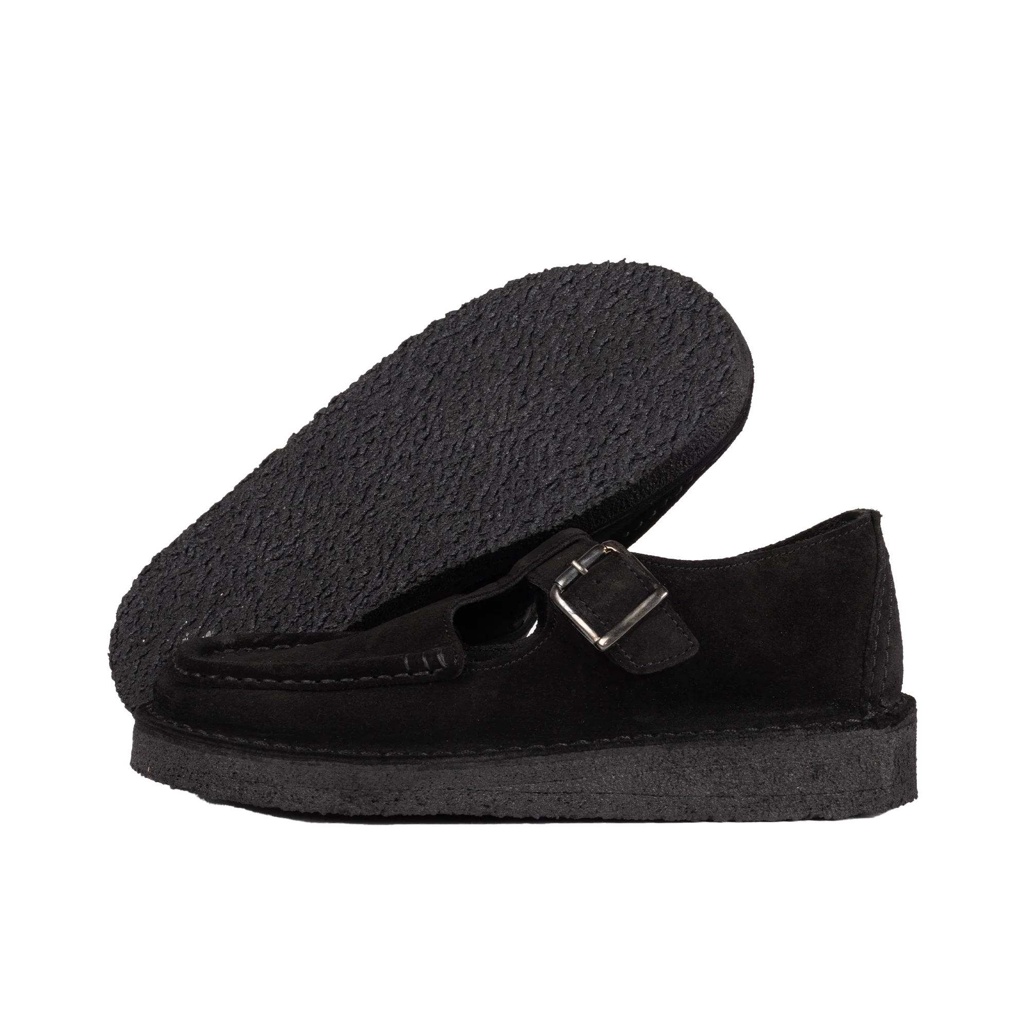 Clarks Originals Women's Nomad T Bar Black Suede - Image 4