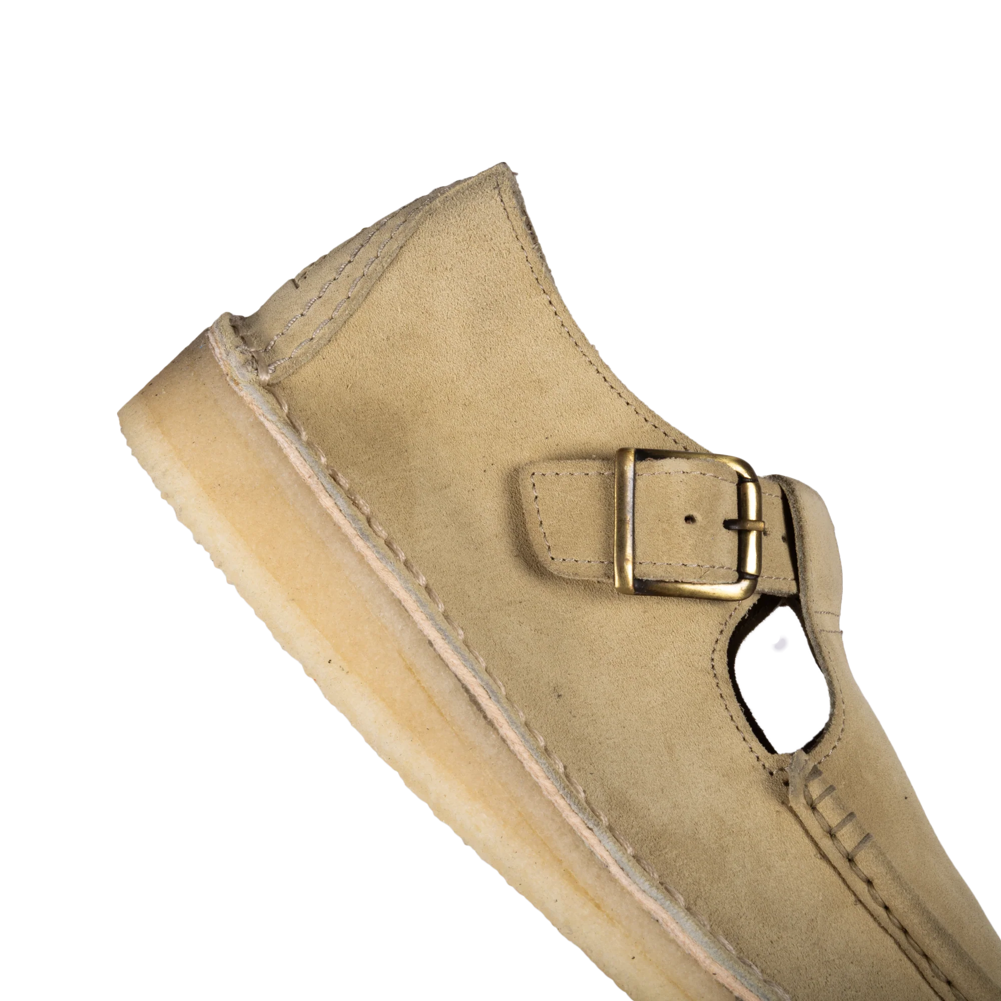 Clarks Originals Women's Nomad T Bar Maple Suede - Image 4