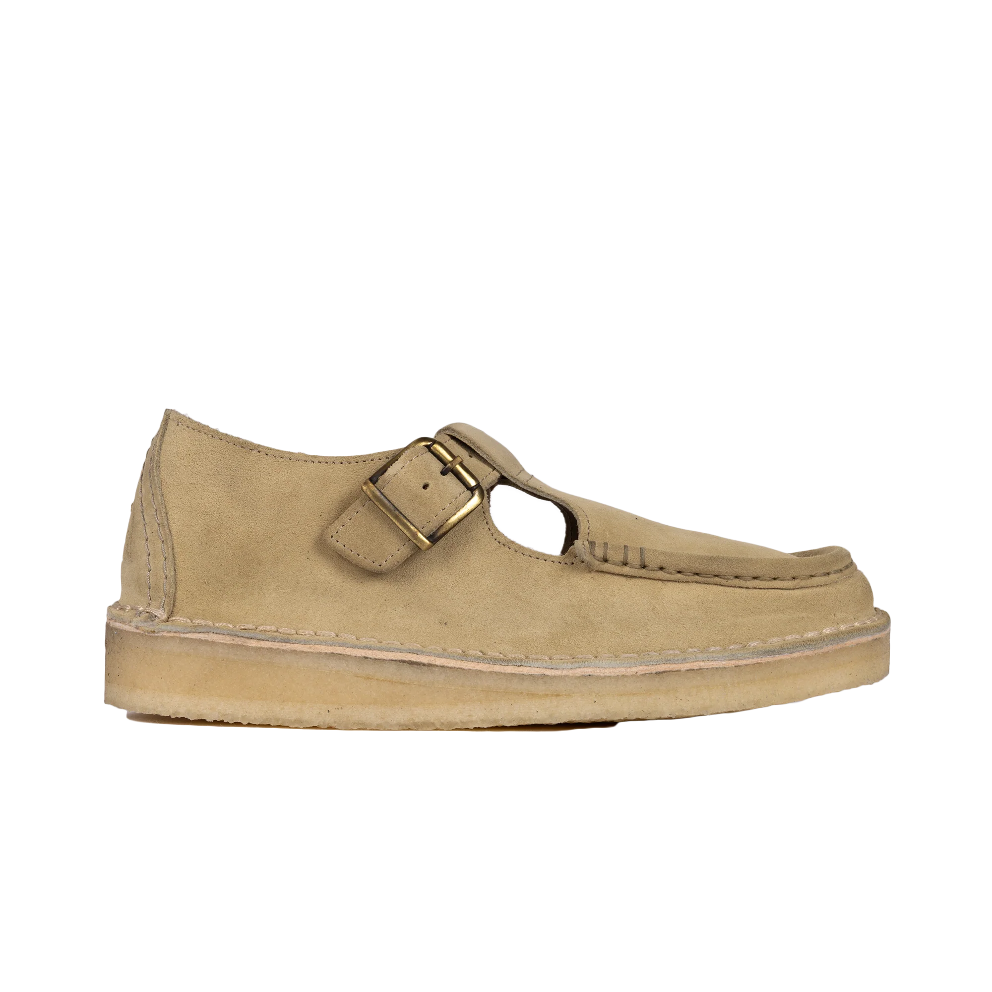 Clarks Originals Women's Nomad T Bar Maple Suede - Image 6