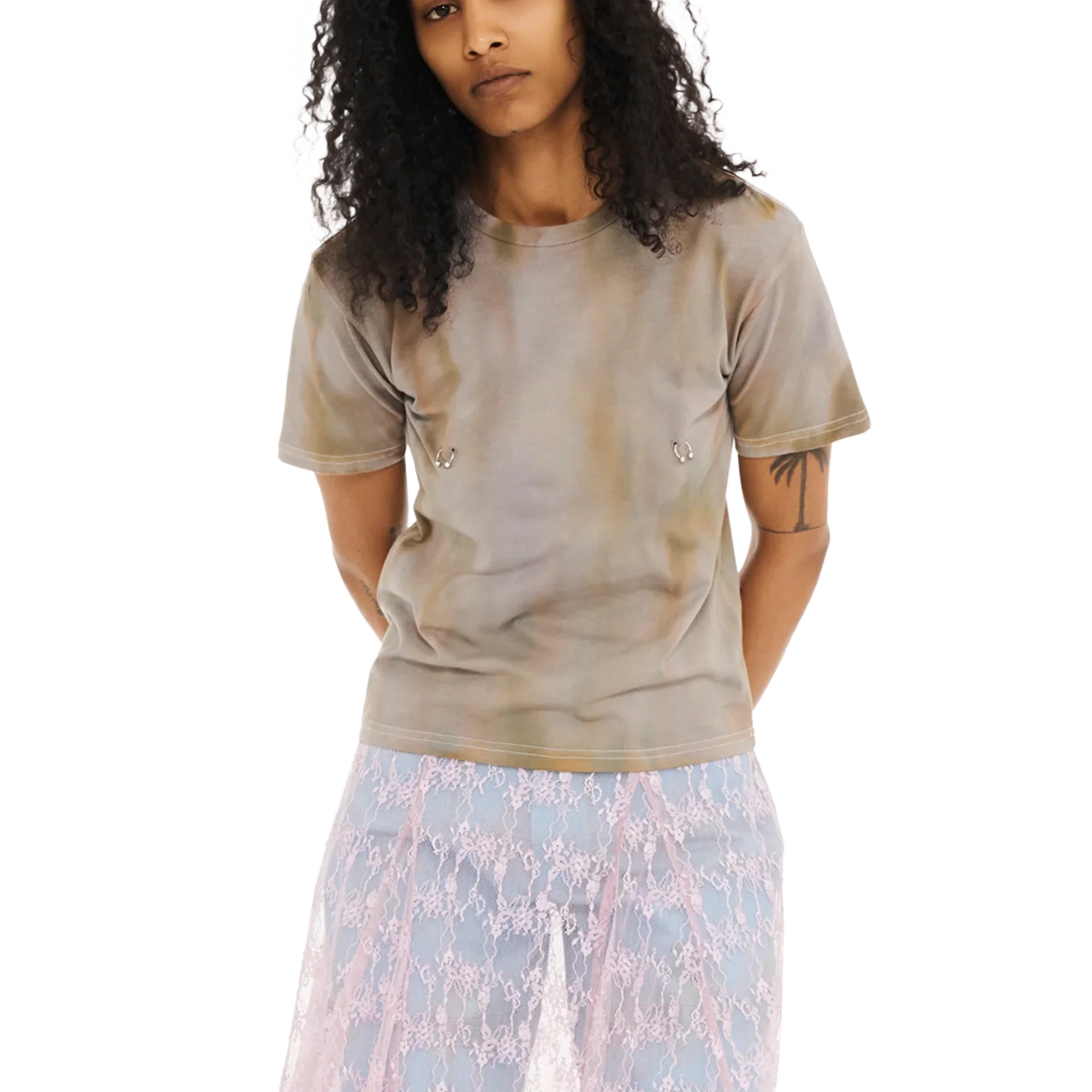 Collina Strada Pierced Tee Reishi Aurora - Image 2