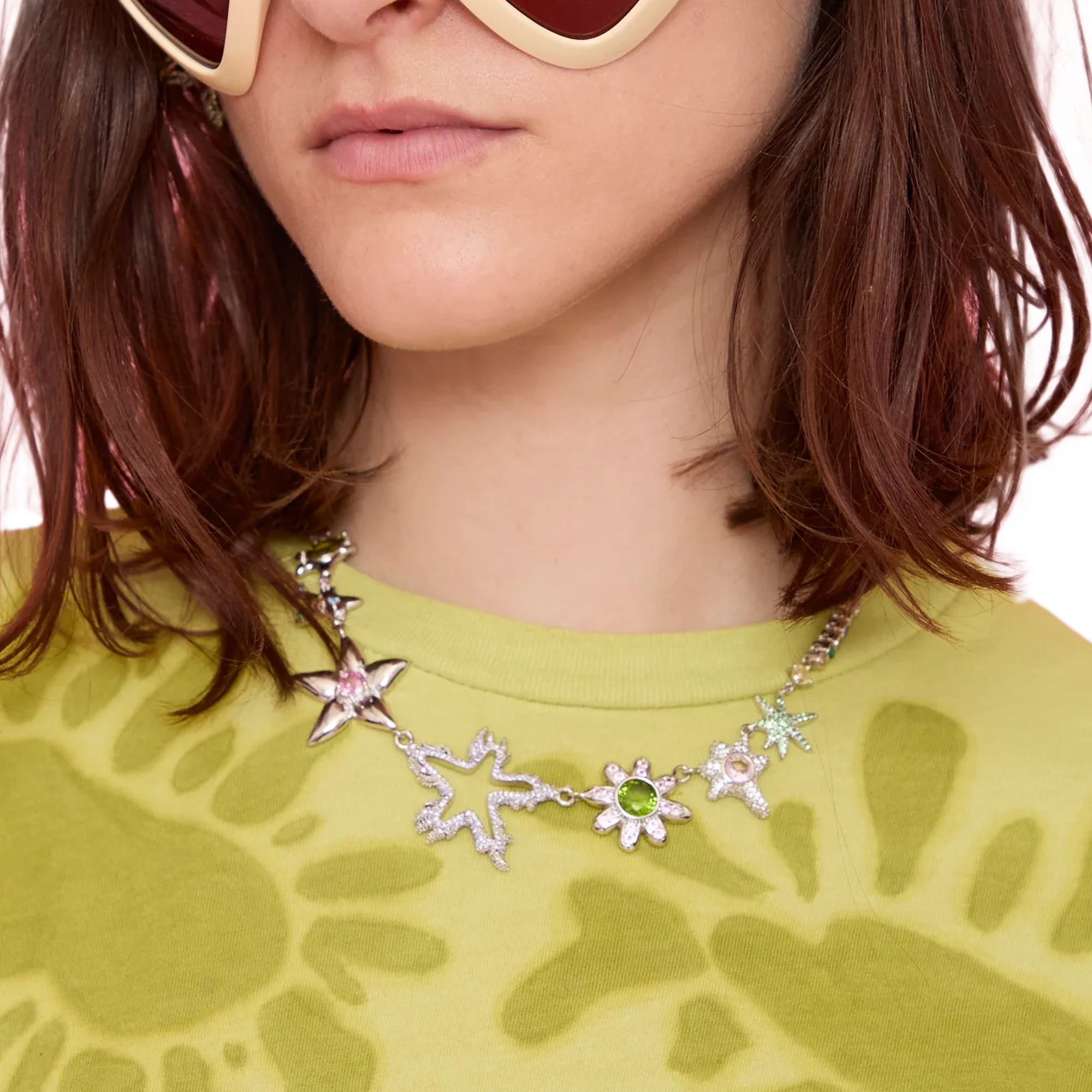 Collina Strada Star Flame Constellation Necklace Multi - Image 2