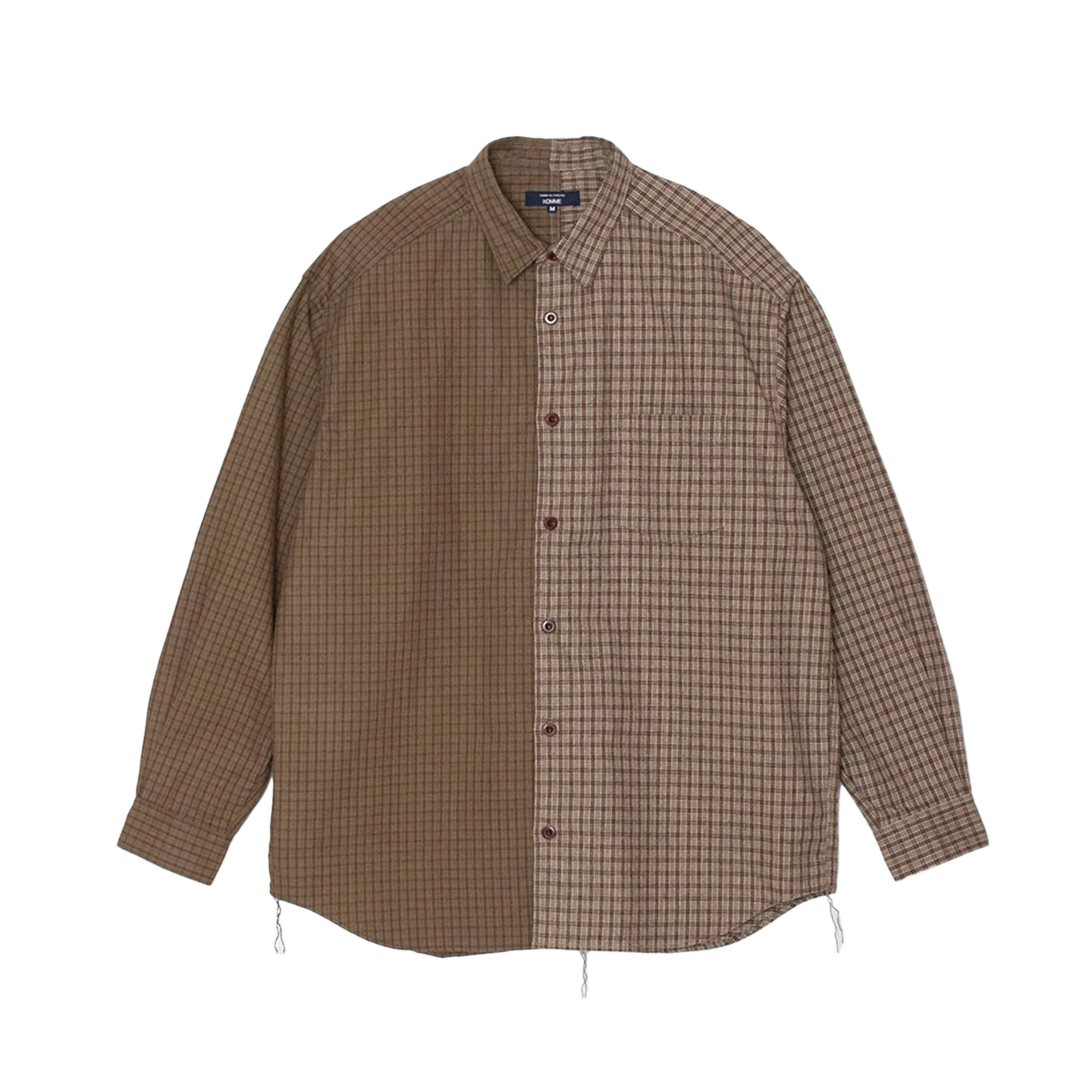Comme des Garcons Homme Shirt HP-B021-051-2 Khaki/Brown