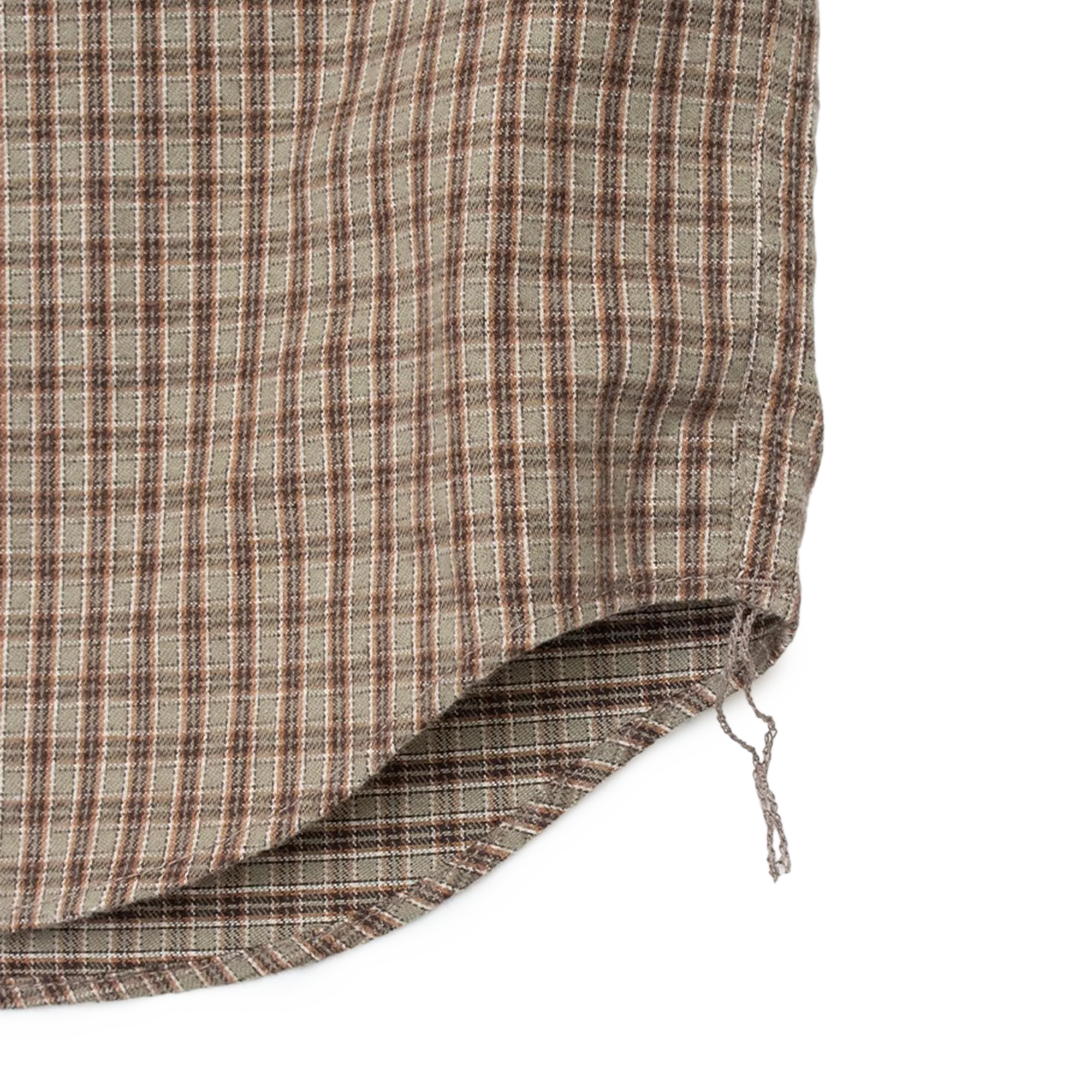 Comme des Garcons Homme Shirt HP-B021-051-2 Khaki/Brown - Image 4