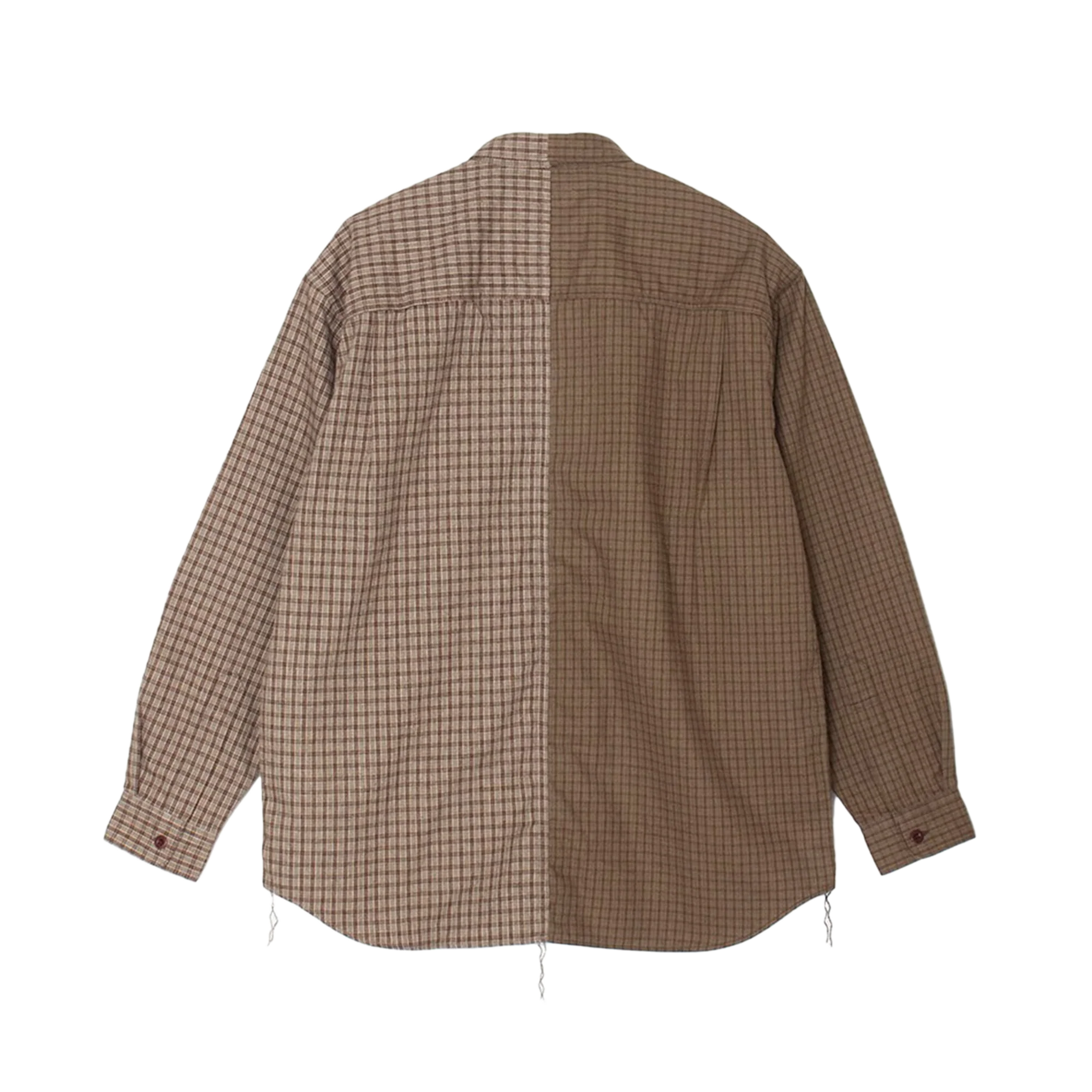 Comme des Garcons Homme Shirt HP-B021-051-2 Khaki/Brown - Image 7