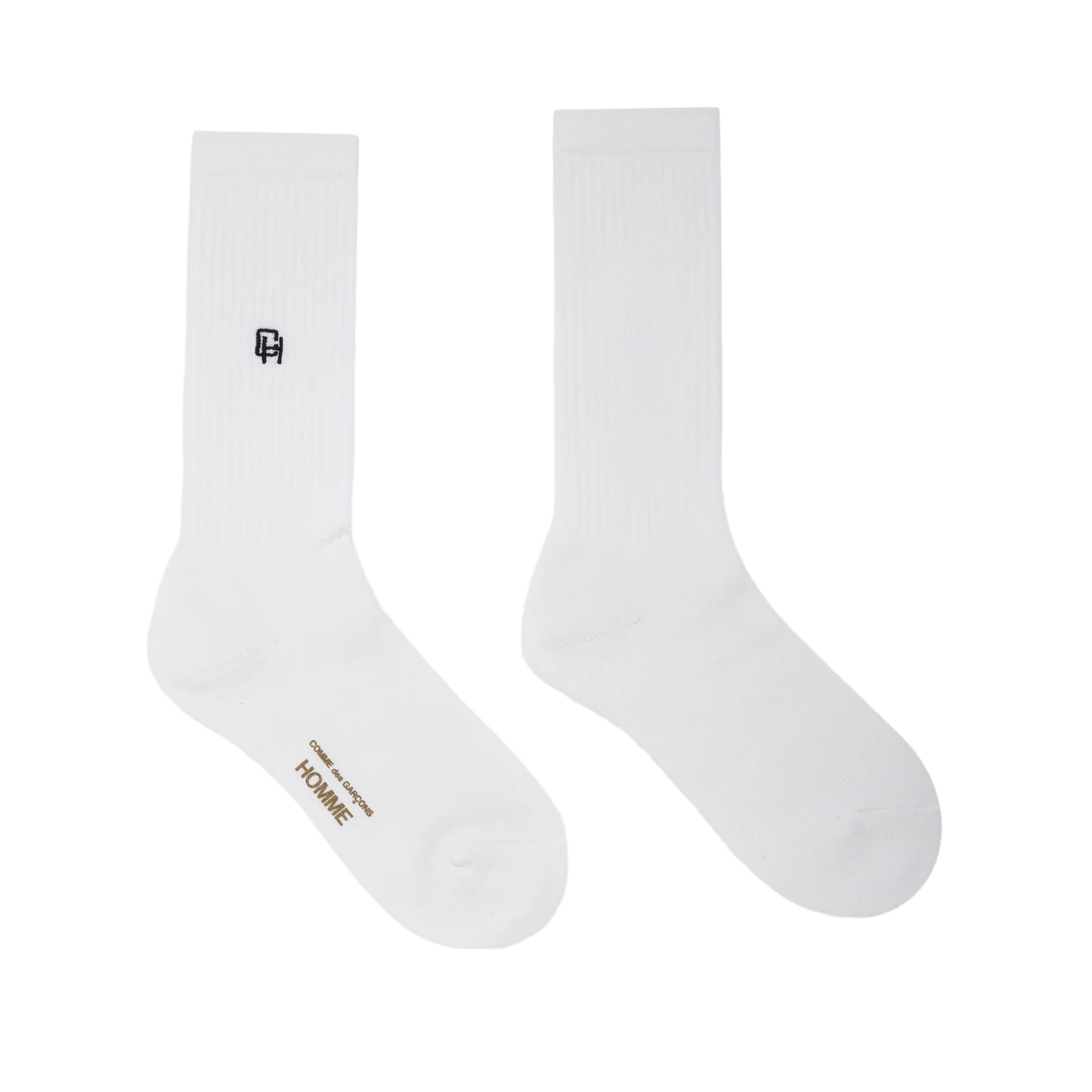 Comme Des Garcons Homme Socks White HQ-K501-051-2