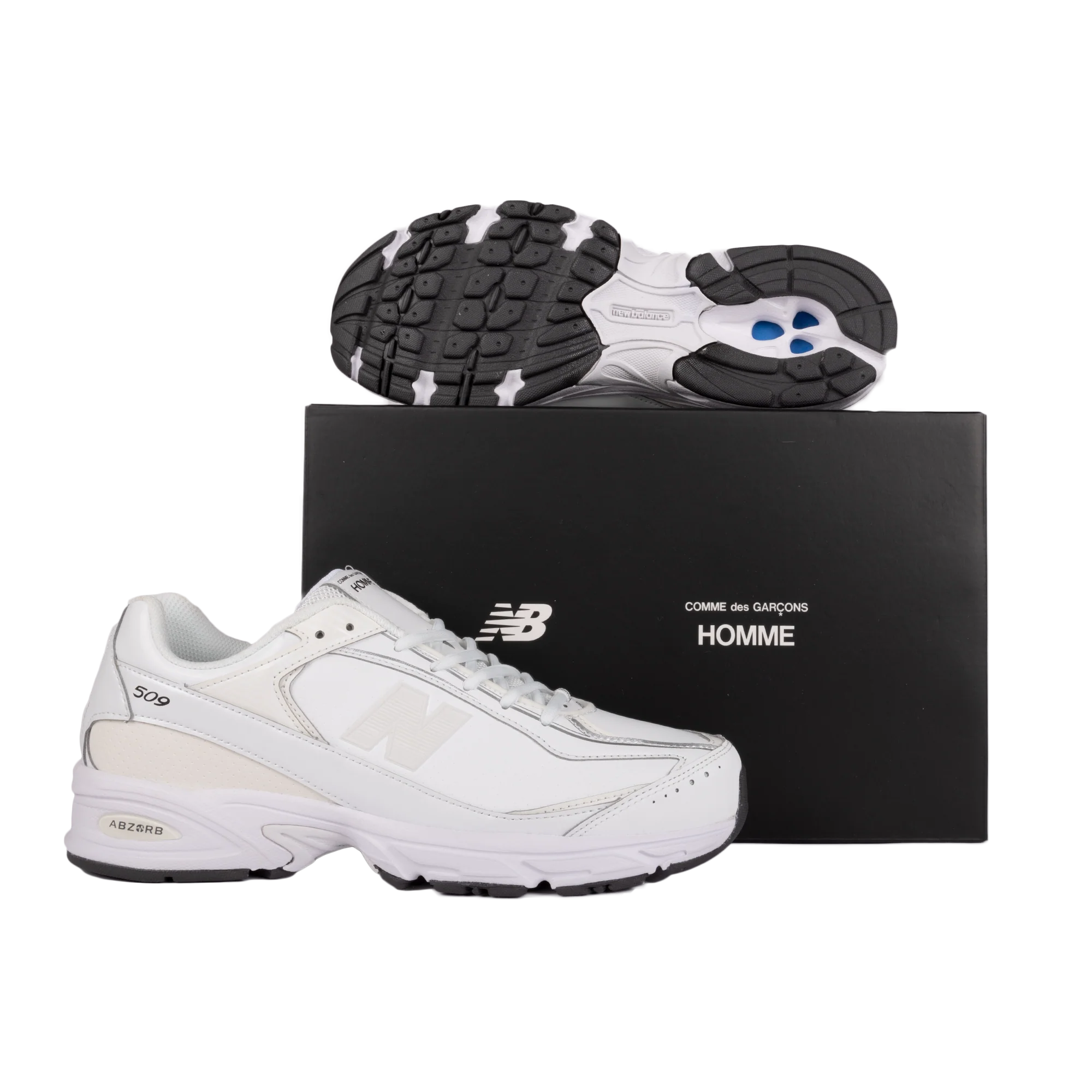 Comme des Garcons Homme x New Balance Shoe HP-K102-001-1 White - Image 5