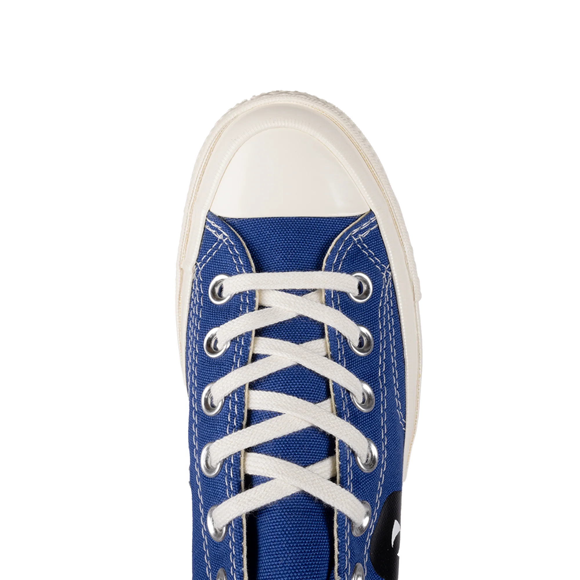 Comme Des Garcons Play x Converse CT70 Black Heart Low Top Blue AZ-K121-001-2 - Image 4
