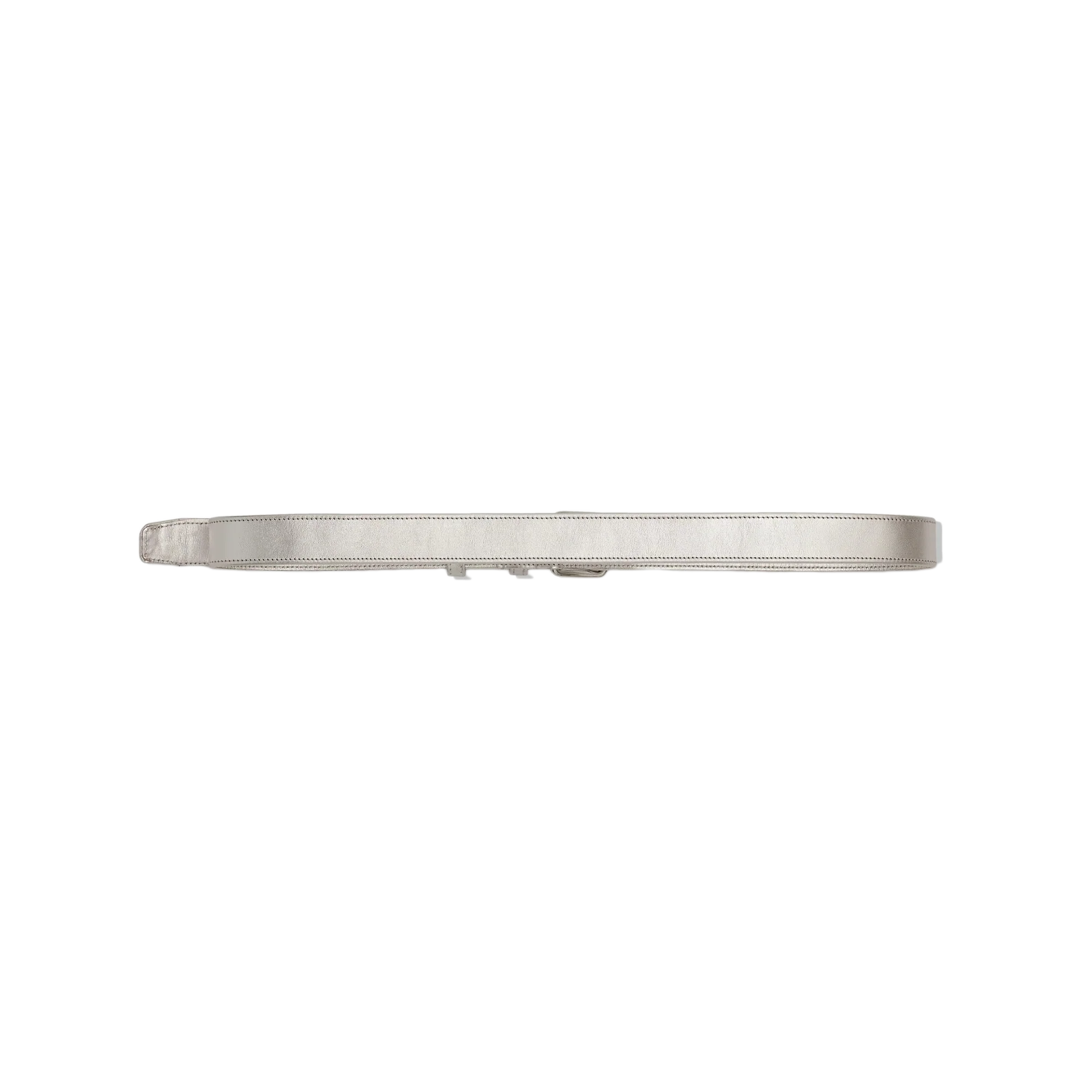 COMME des GARCONS WALLET Belt SA0912GF Silver M - Image 2