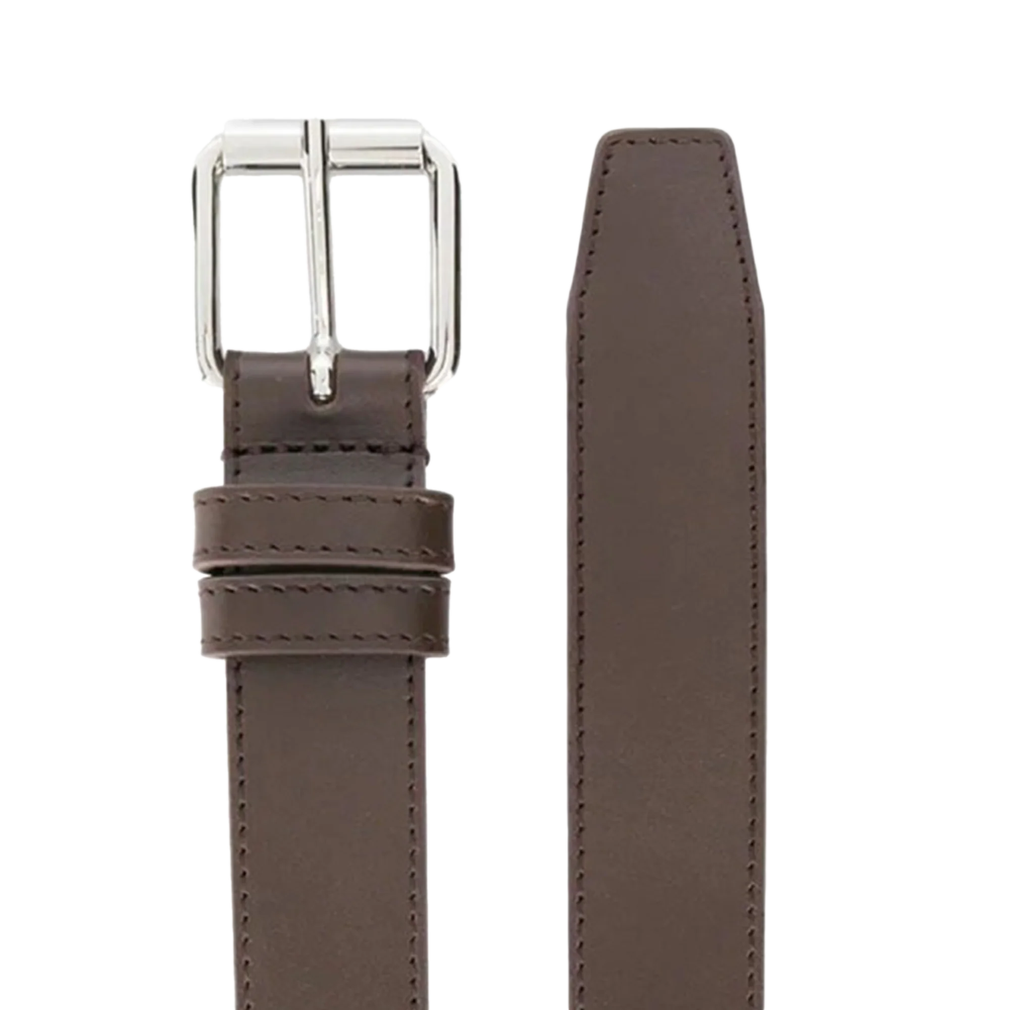 COMME des GARCONS WALLET Classic Leather Line N Belt SA0912CF Brown - Image 2
