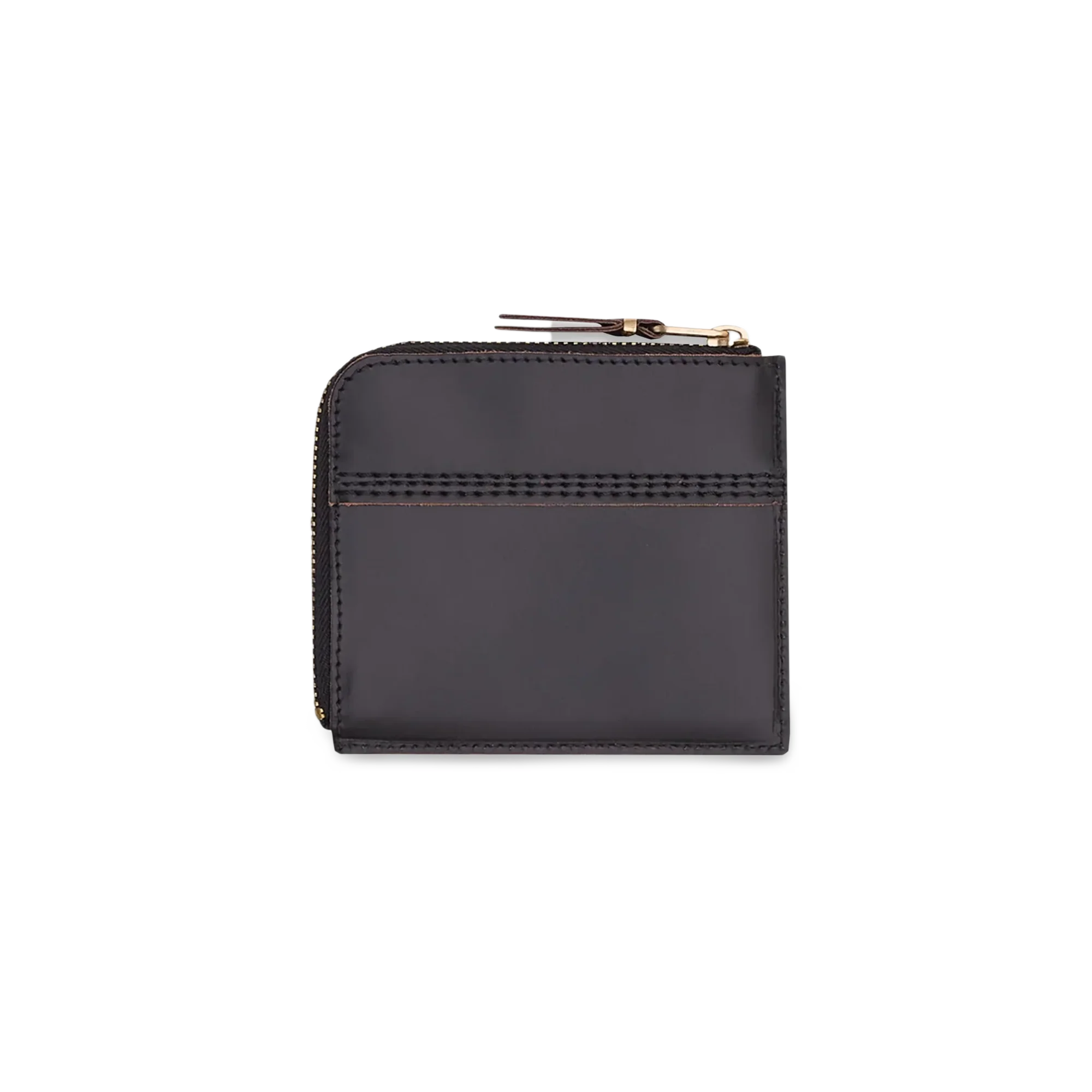 COMME des GARCONS WALLET Triple Stitch Wallet SA3100TS Black - Image 2