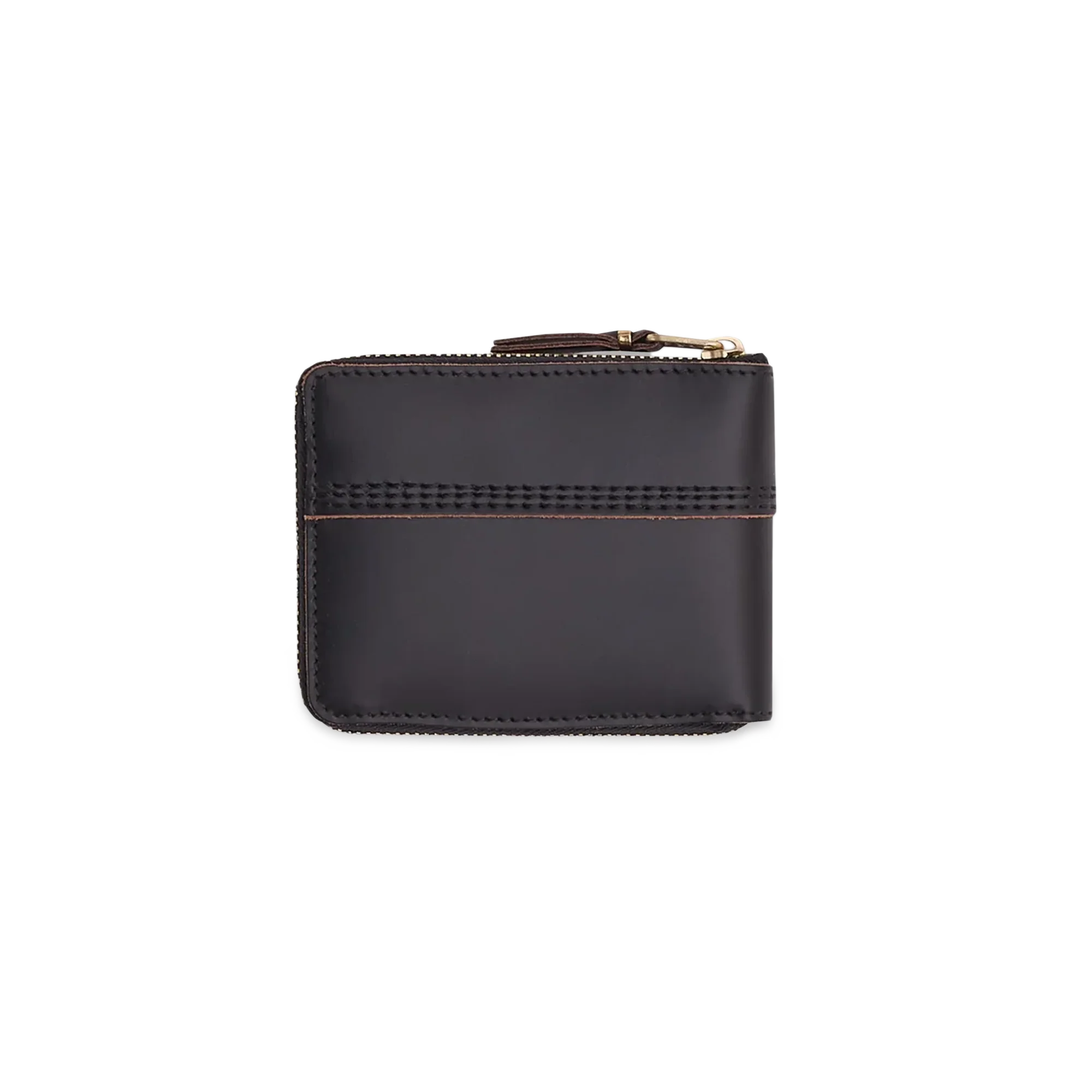 COMME des GARCONS WALLET Triple Stitch Wallet SA7100TS Black - Image 2
