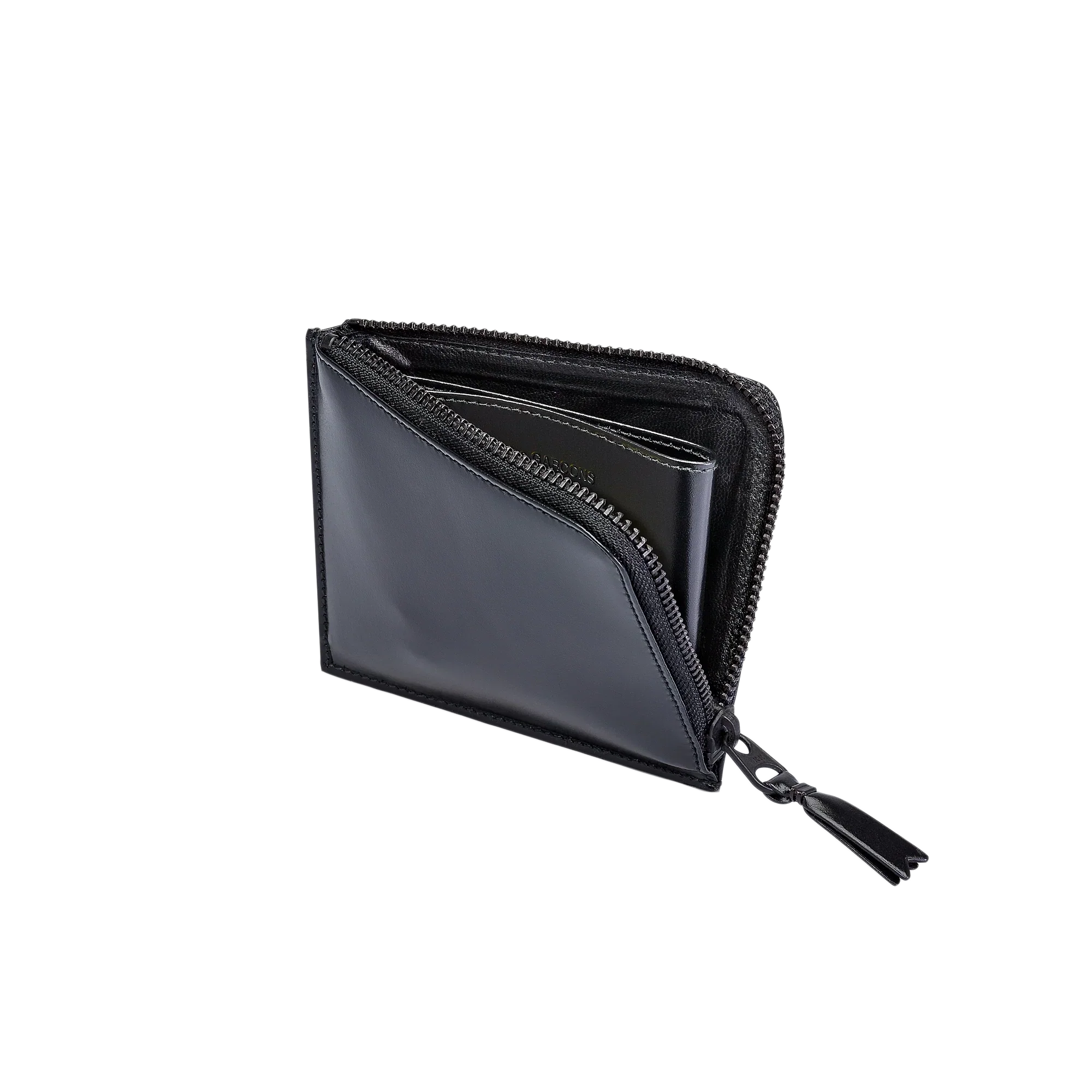 COMME des GARCONS WALLET Very Black Leather Line Wallet SA3100VB Black - Image 2