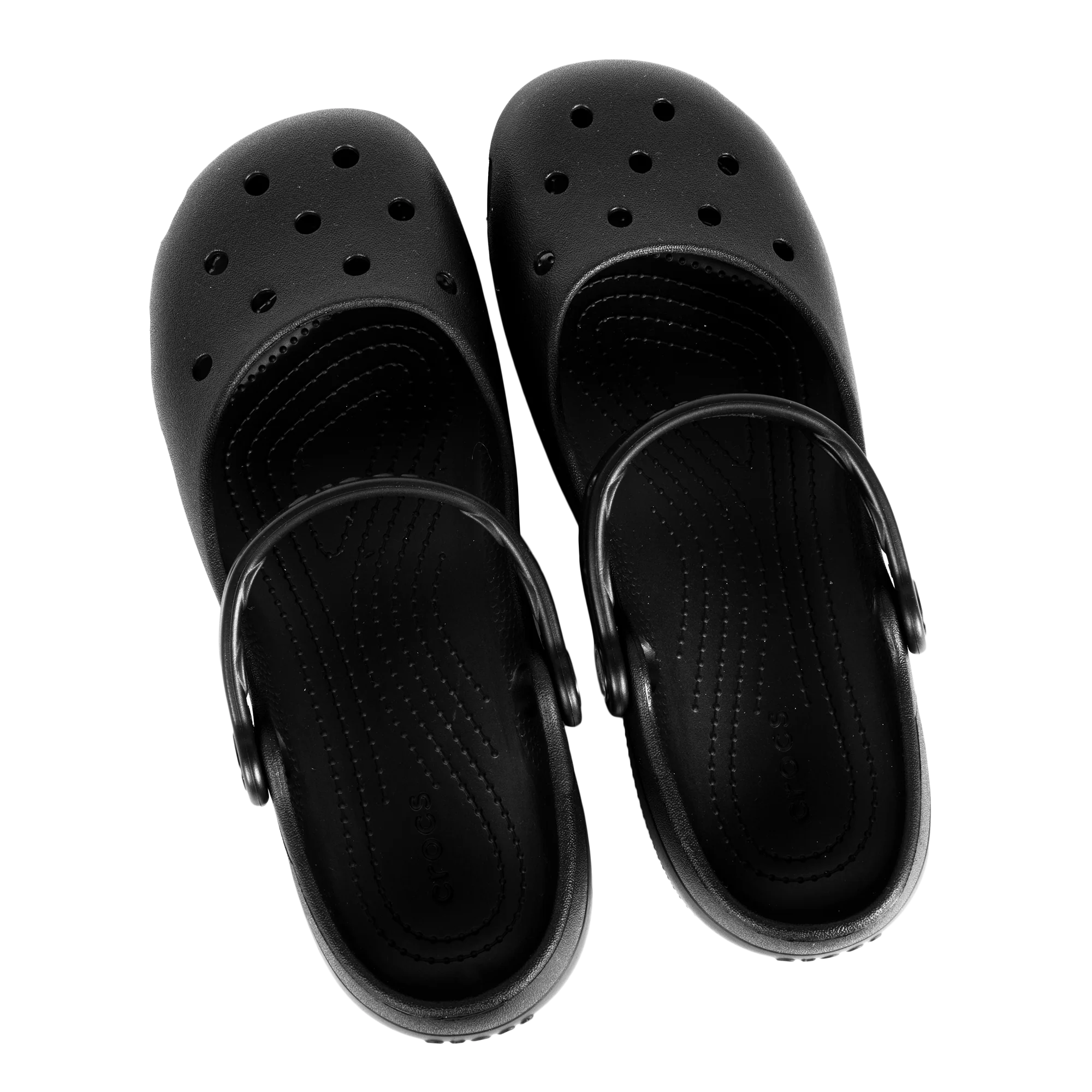 Crocs Women's Classic Ballet Black 211994-001 - Image 2