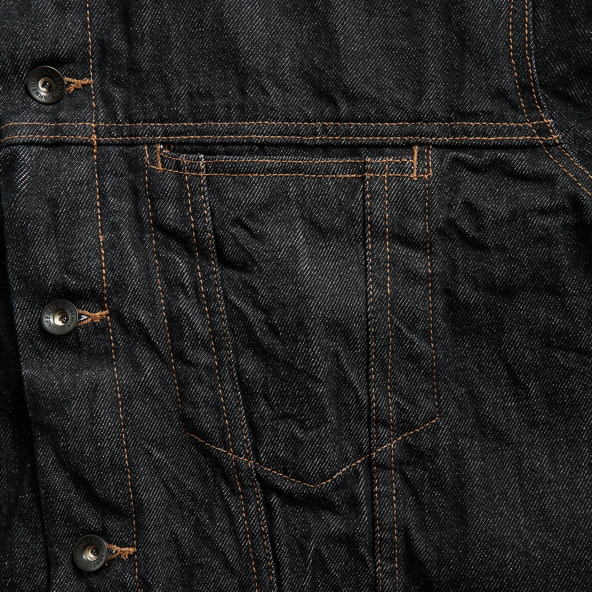 Engineered Garments Type 5 Jean Jacket Black - Image 2