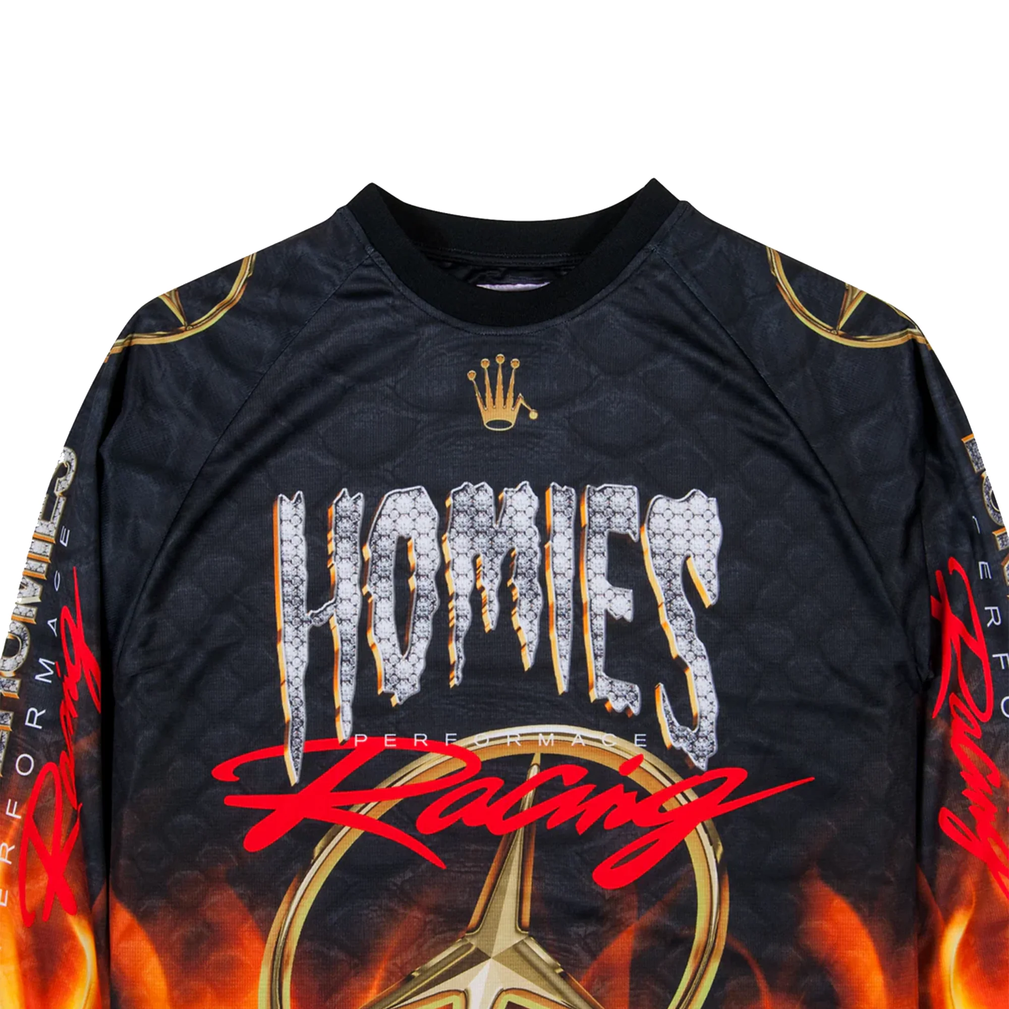 For The Homies Moto Jersey Black - Image 3