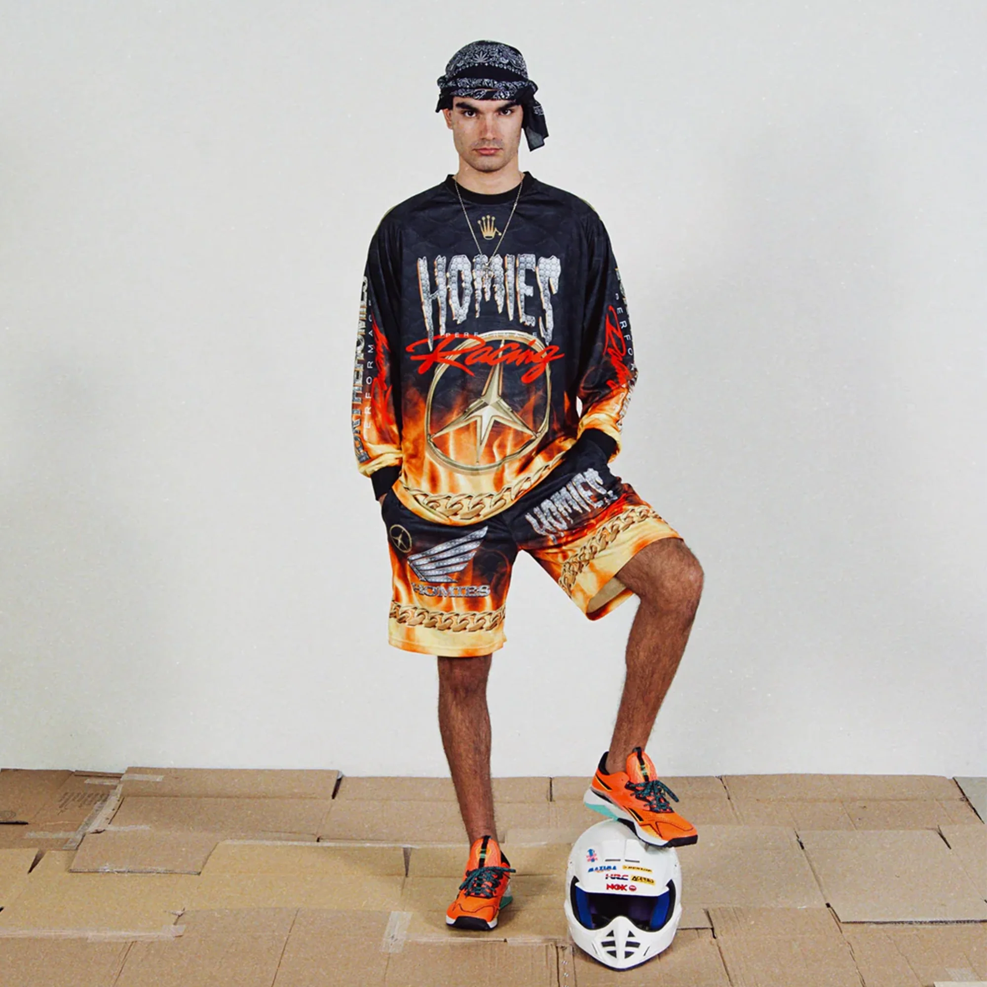 For The Homies Moto Jersey Black - Image 8